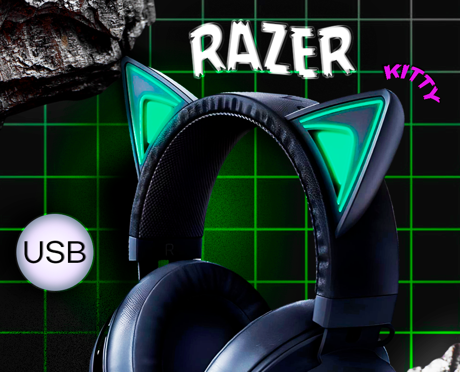 инфографика карточки наушников рейзер — Графика, Маркетинг на Dprofile