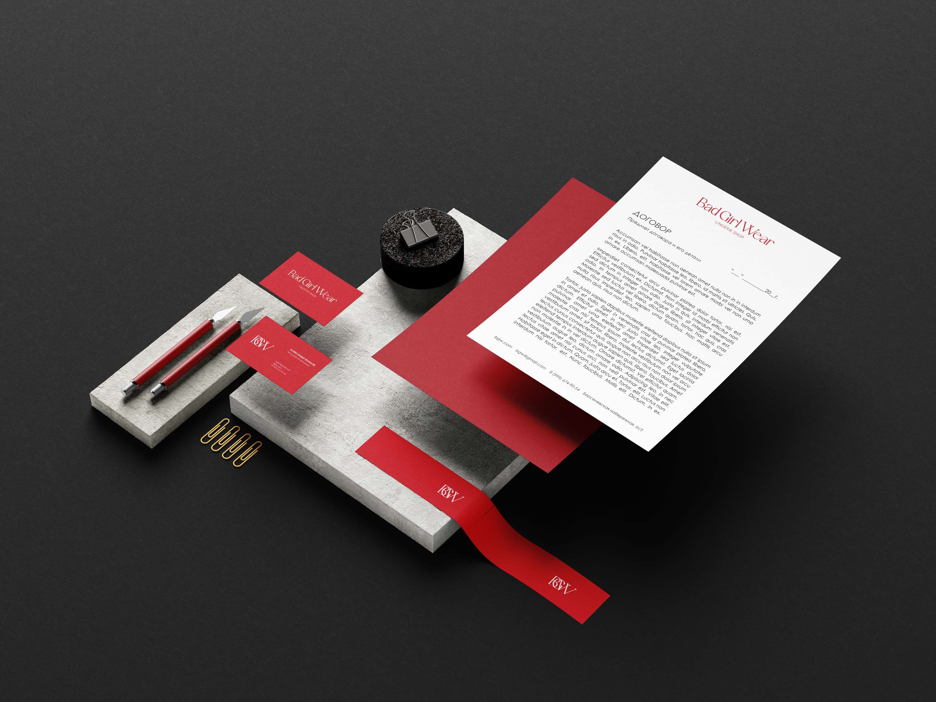 Bad Girl Wear | brand identity | фирменный стиль — Изображение №11 — Брендинг на Dprofile