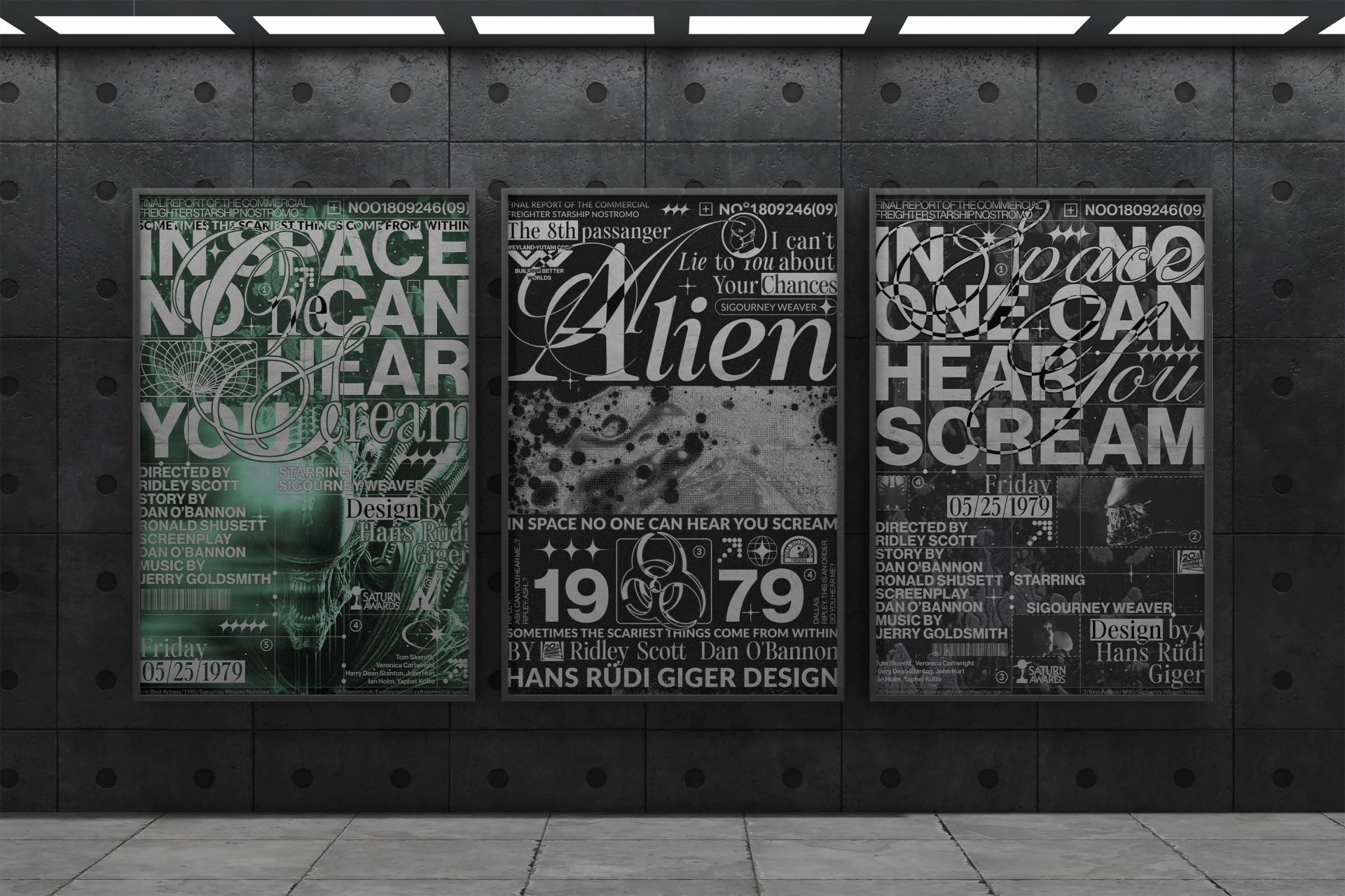 Alien Posters — Изображение №4 — Графика на Dprofile