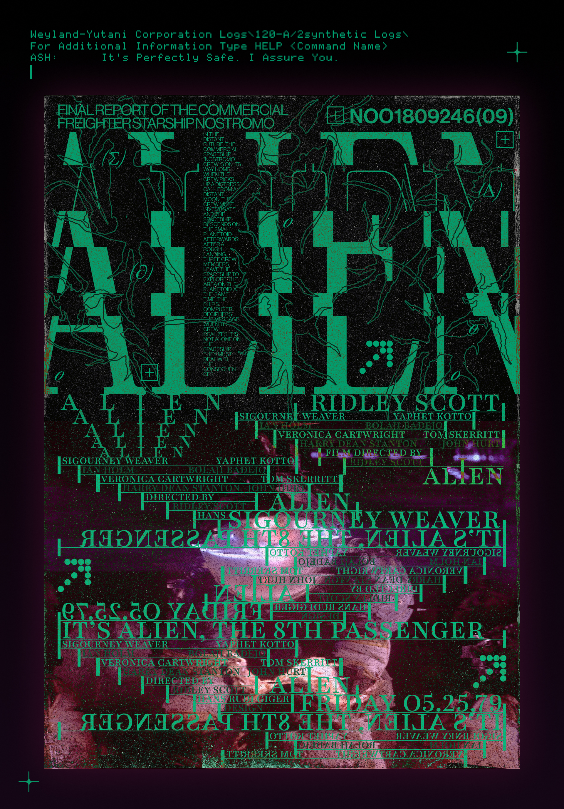 Alien Posters — Изображение №5 — Графика на Dprofile