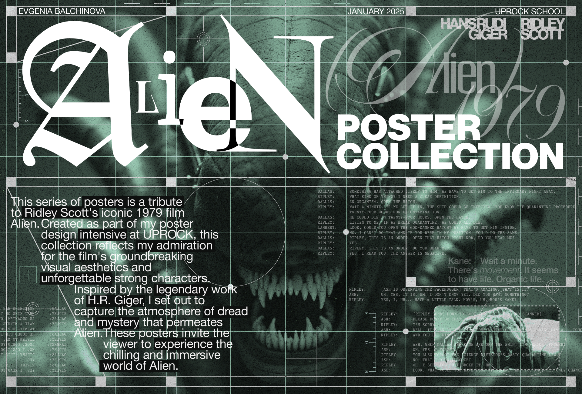 Alien Posters — Изображение №1 — Графика на Dprofile