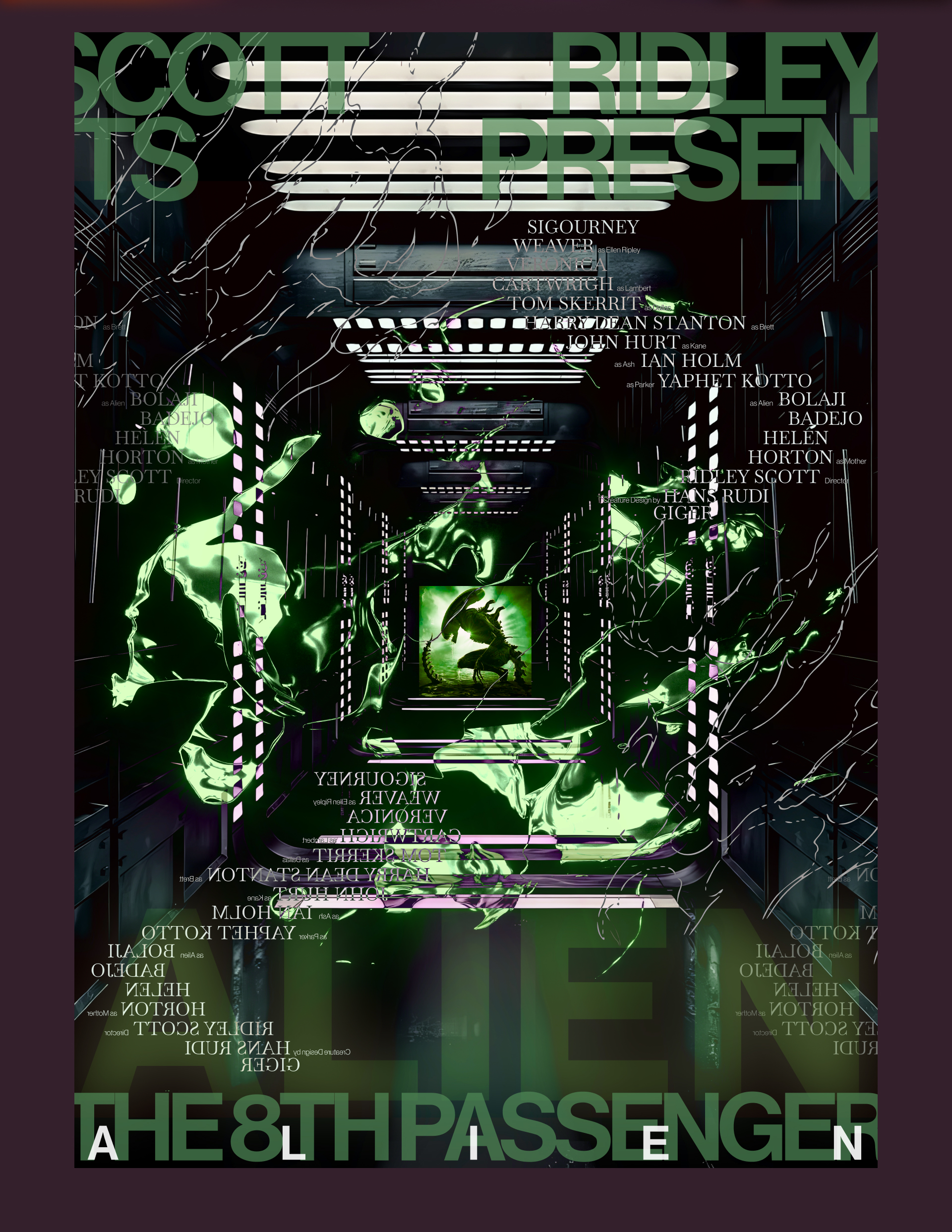 Alien Posters — Изображение №14 — Графика на Dprofile