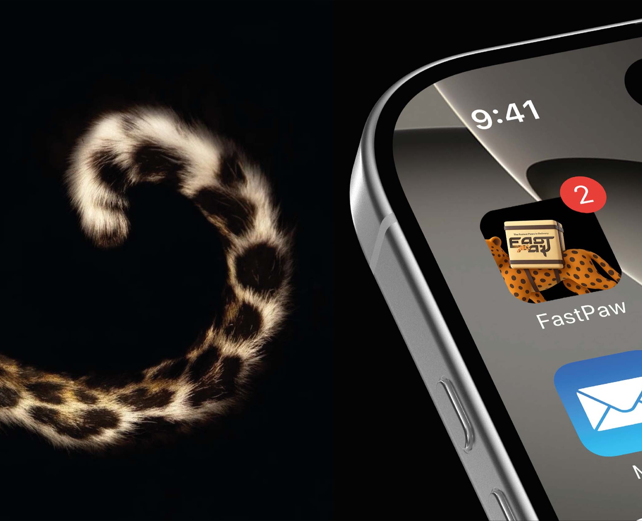 Fast Paw delivery - айдентика для сервиса доставки на Dprofile