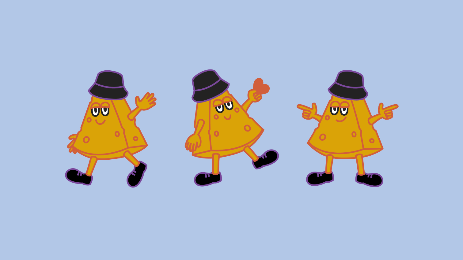 Фирменный стиль для сети фастфуда CHEEESE & MACARONI — Изображение №9 — Брендинг, Иллюстрация на Dprofile