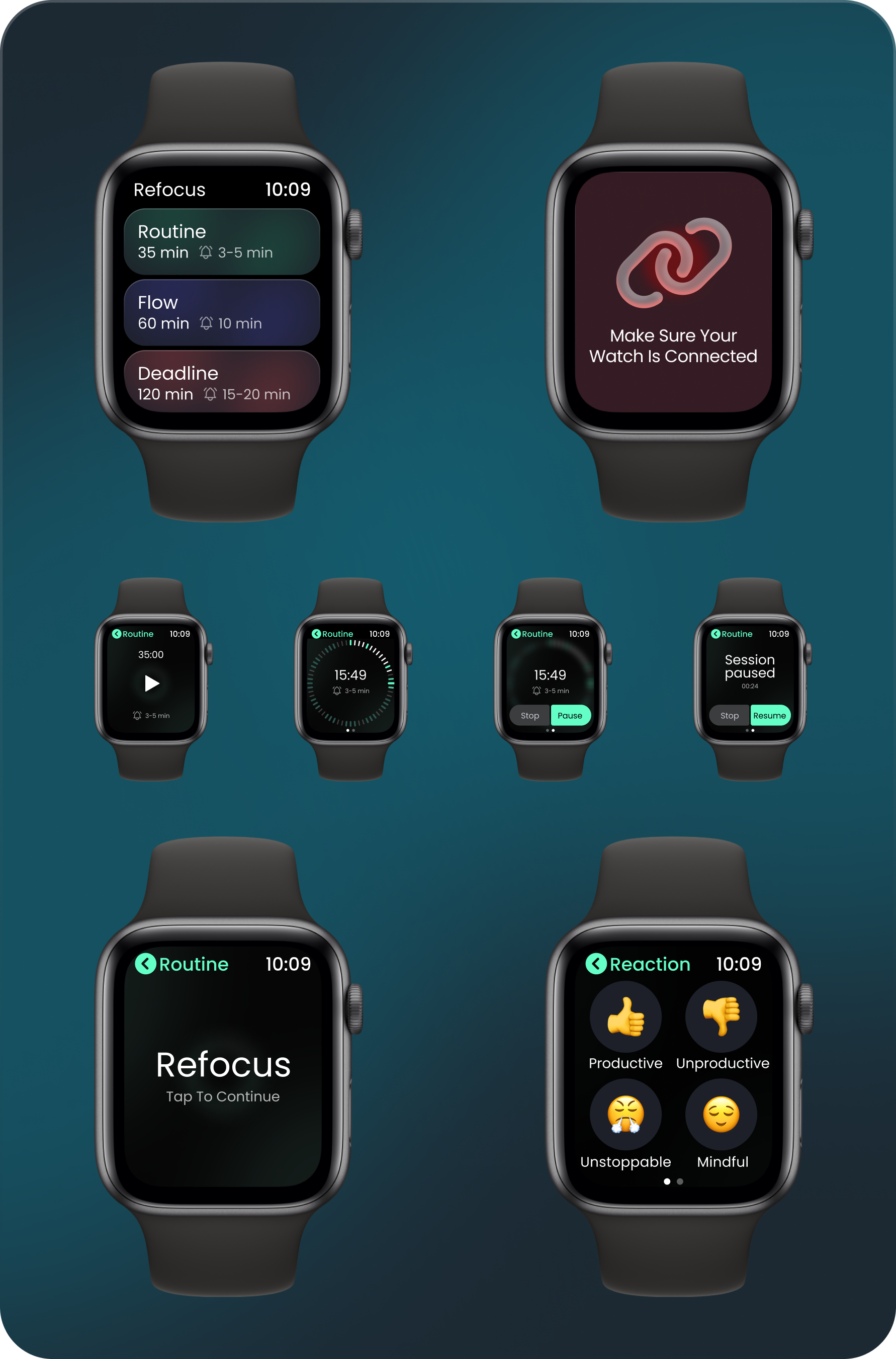Refocus — Изображение №2 — Интерфейсы, Брендинг на Dprofile