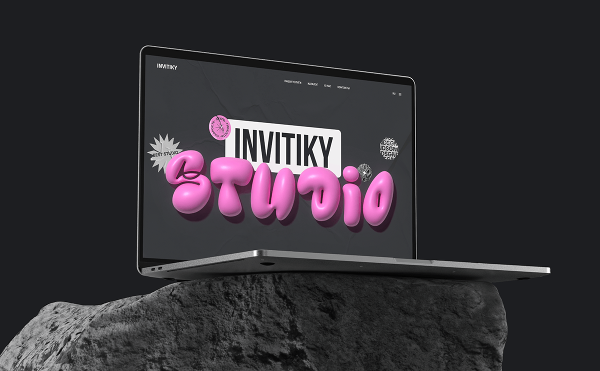 INVITIKY STUDIO | corporate website — Изображение №4 — Интерфейсы на Dprofile