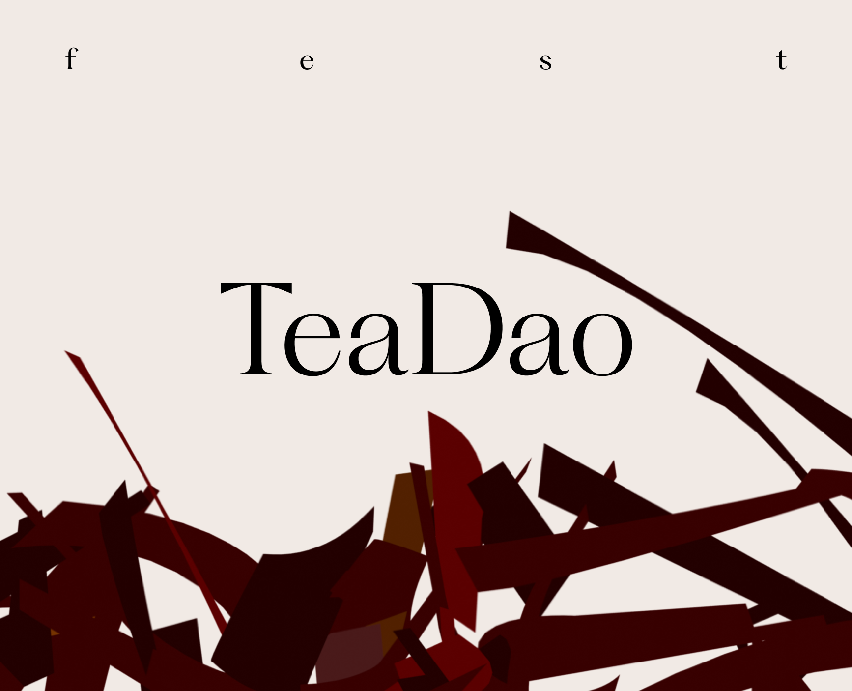 TeaDao — чайный фестиваль — Брендинг на Dprofile