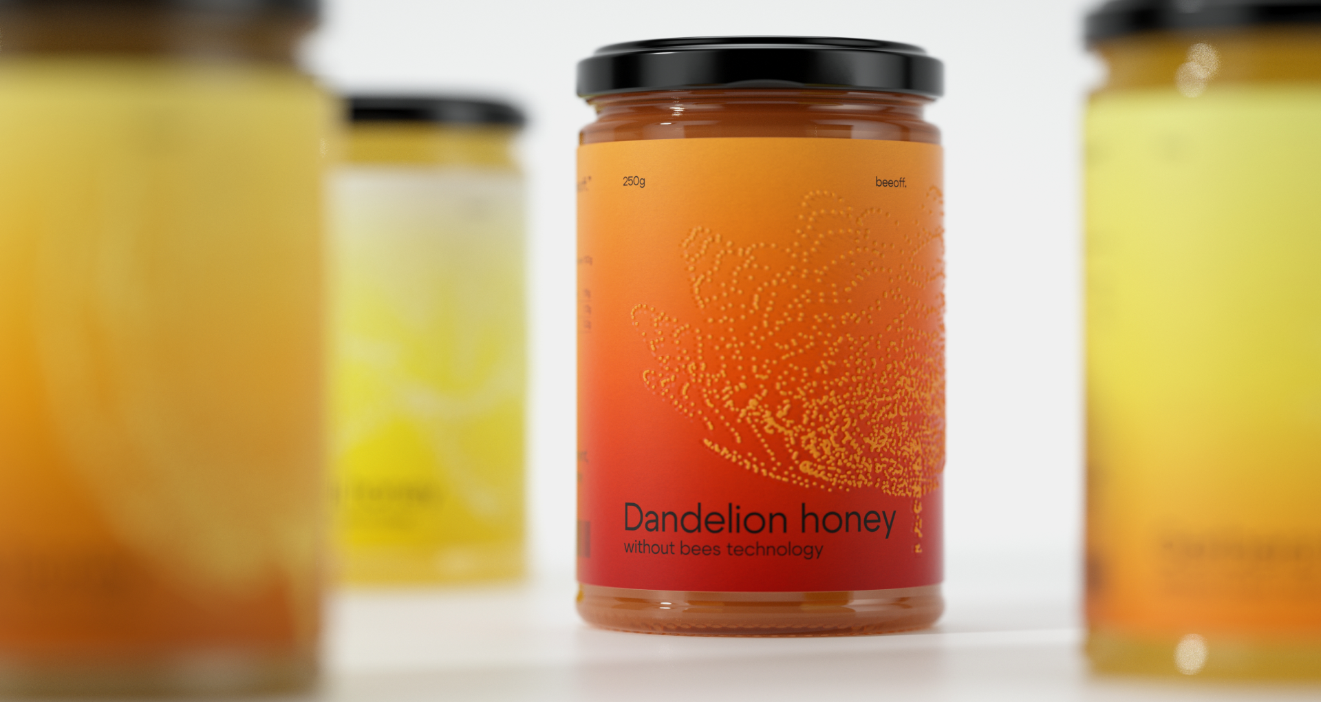 Упаковка мёда beeoff — Изображение №5 — Брендинг на Dprofile