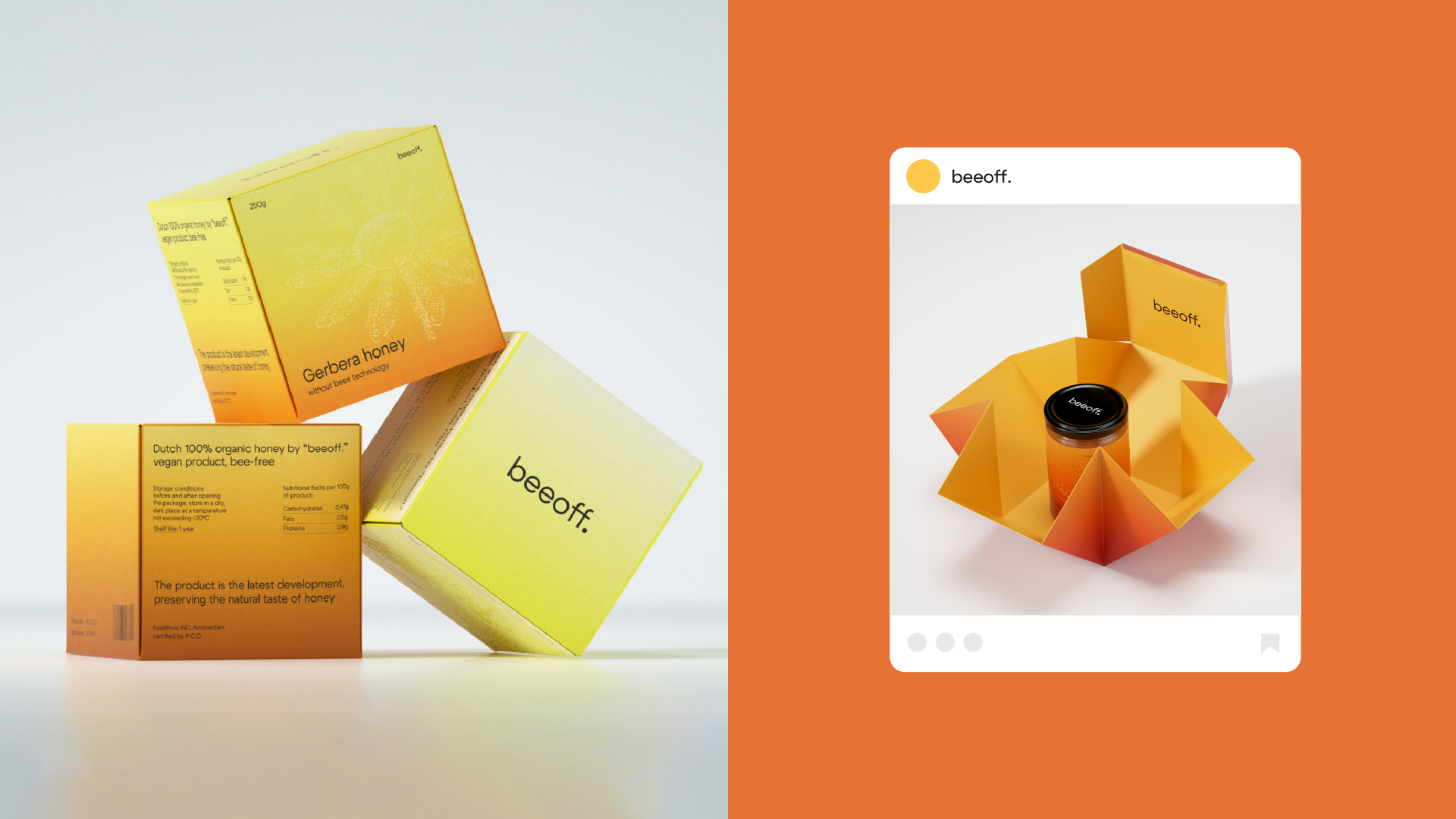 Упаковка мёда beeoff — Изображение №9 — Брендинг на Dprofile