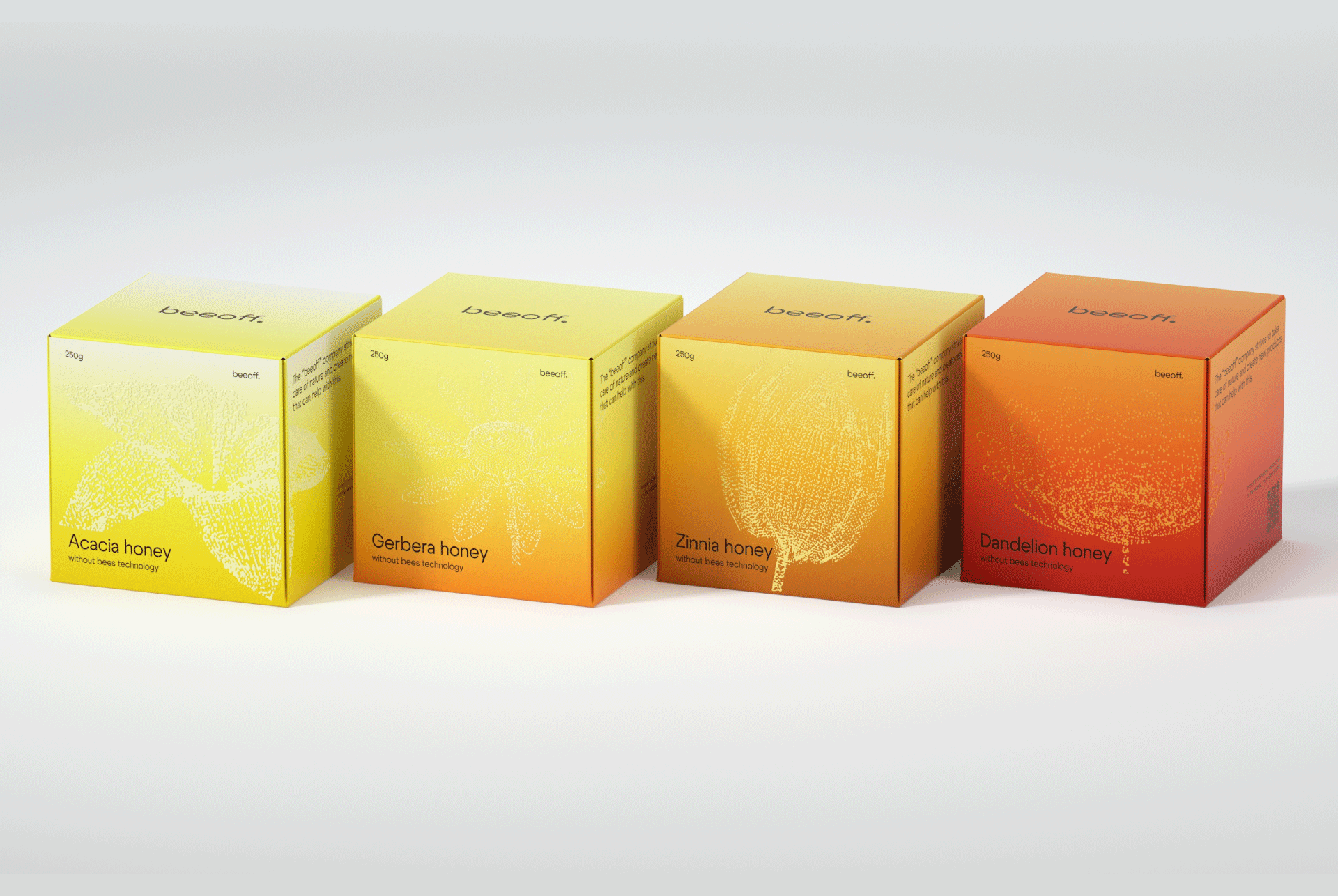 Упаковка мёда beeoff — Изображение №7 — Брендинг на Dprofile