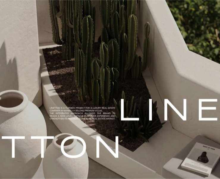 LINETTON Brand | UI — Интерфейсы, Брендинг на Dprofile