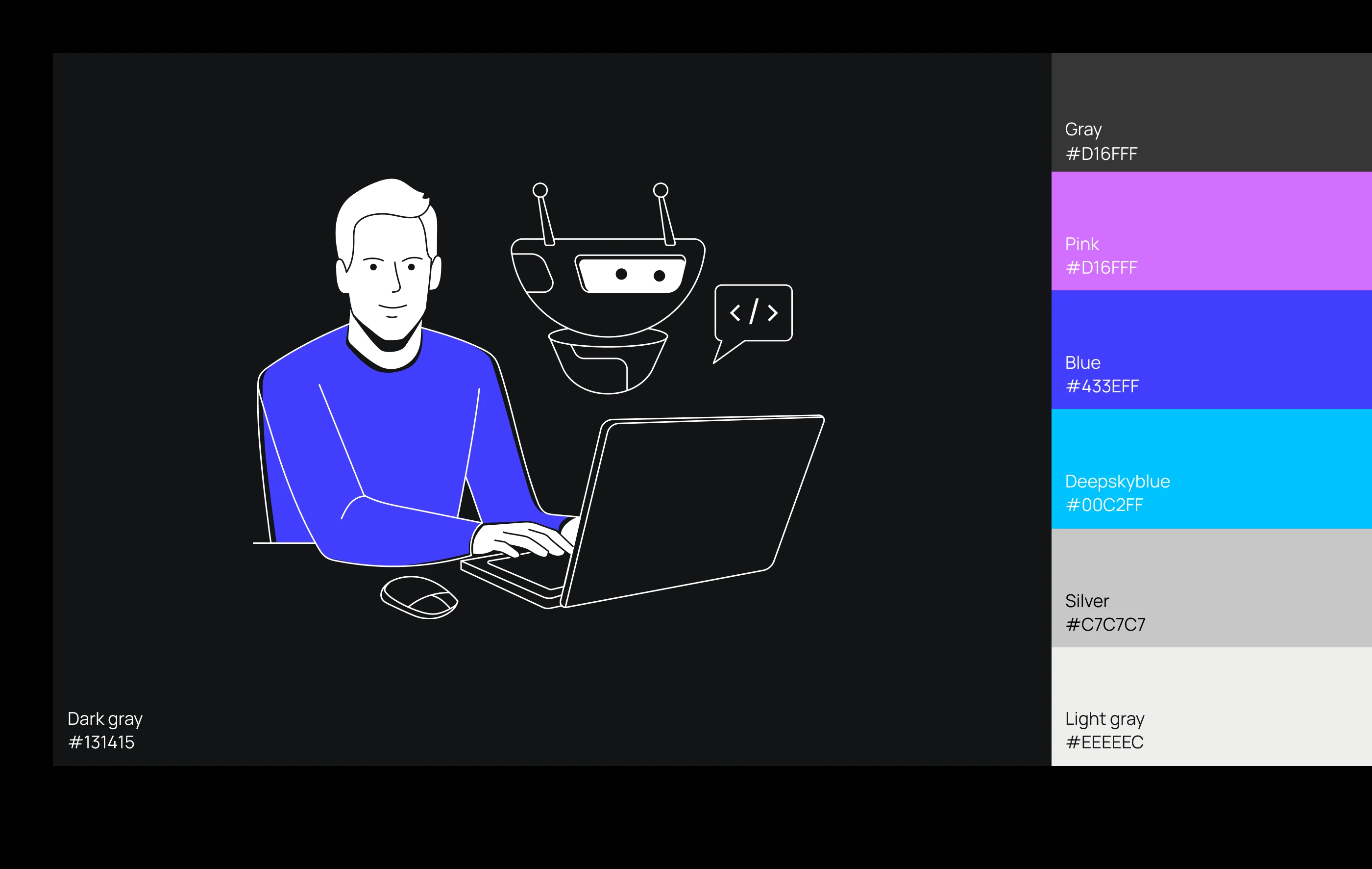 Illustration for Hexlet — Изображение №2 — Брендинг, Иллюстрация на Dprofile