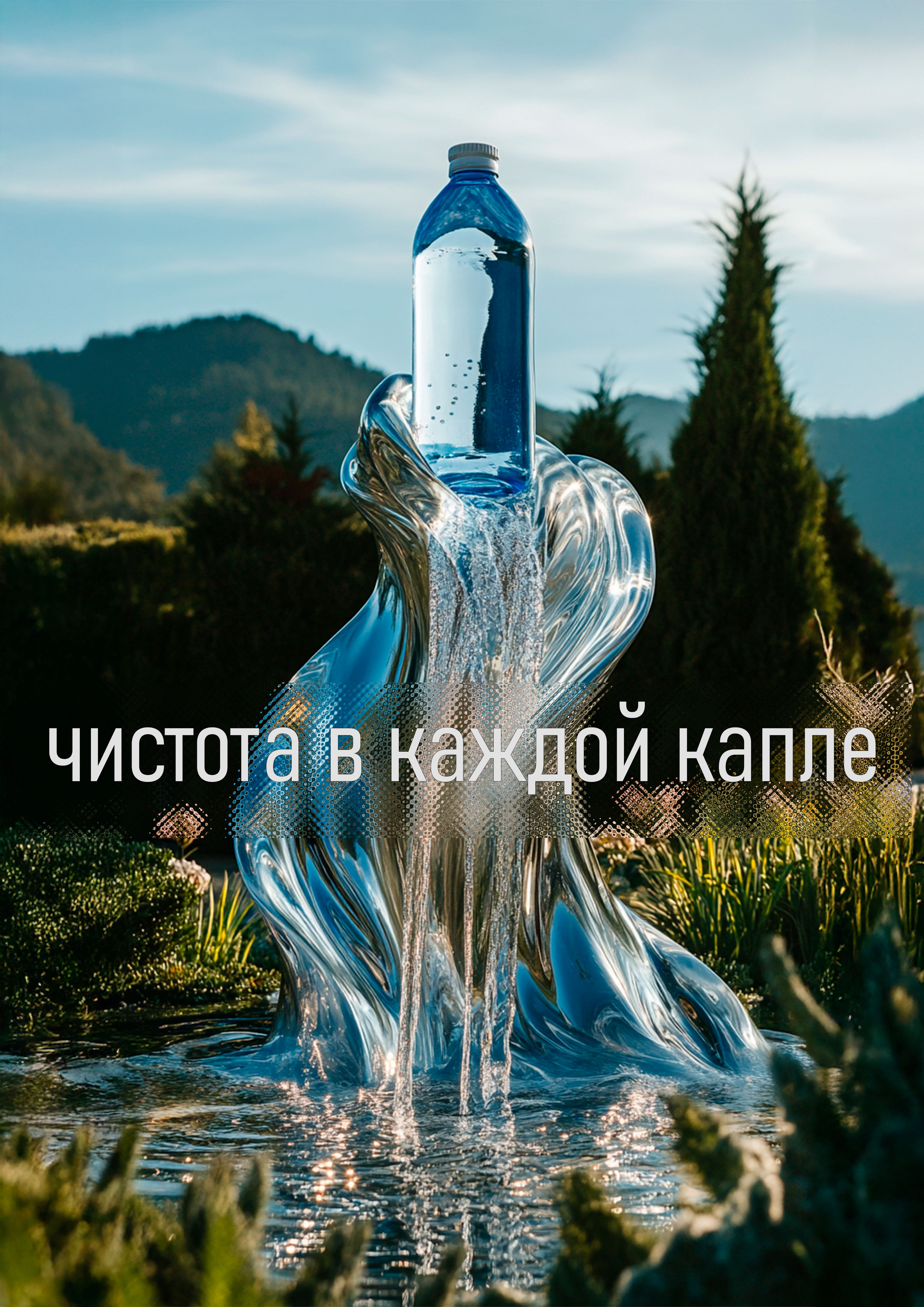 Рекламный плакат воды — Изображение №1 — Интерфейсы, Иллюстрация на Dprofile
