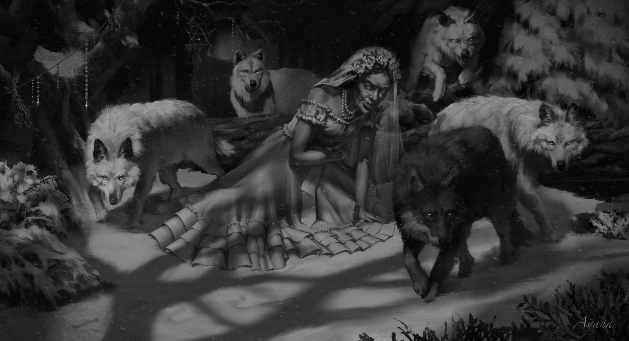 Сбежавшая невеста — Изображение №5 — Иллюстрация на Dprofile