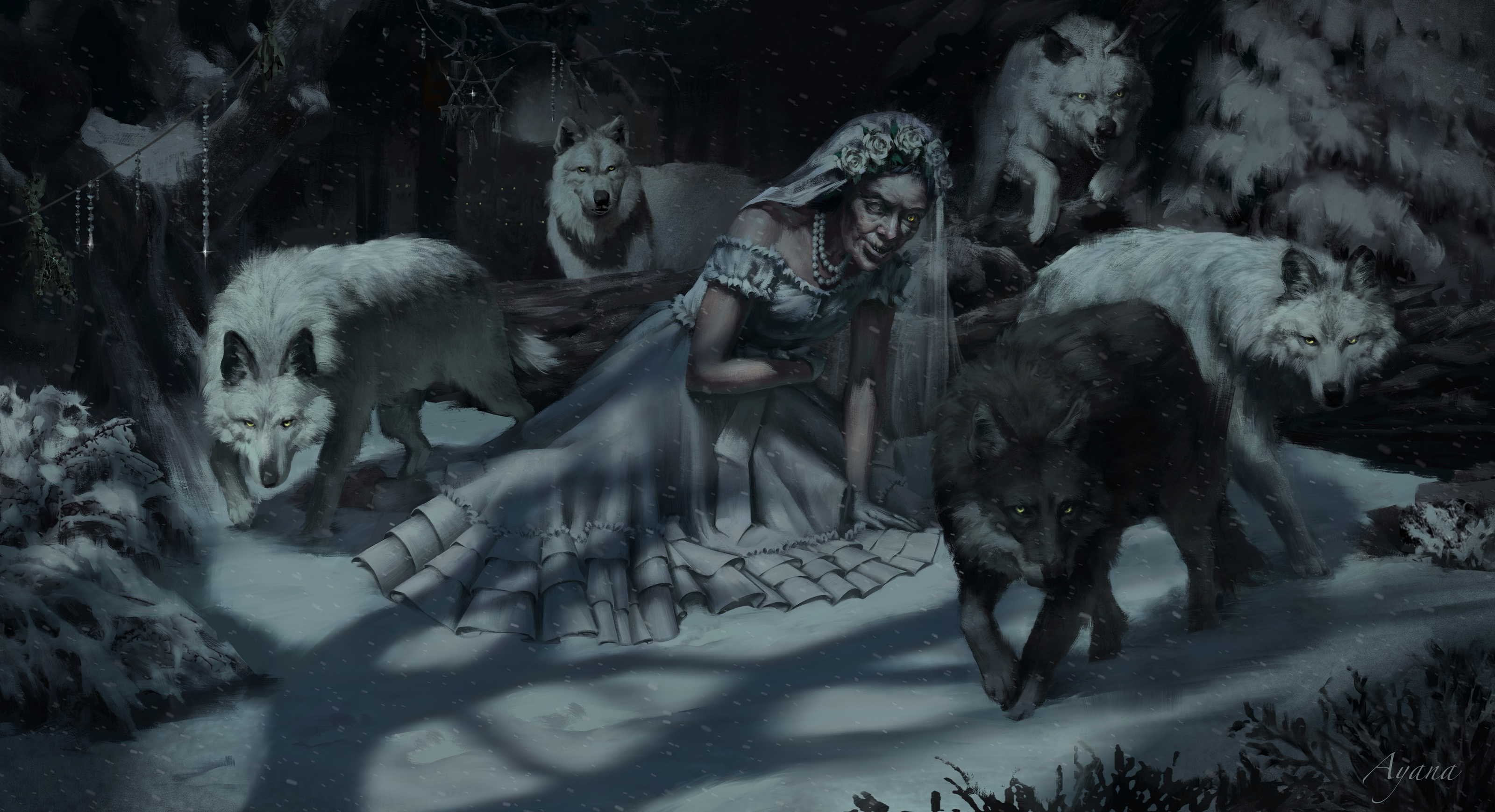 Сбежавшая невеста — Изображение №1 — Иллюстрация на Dprofile