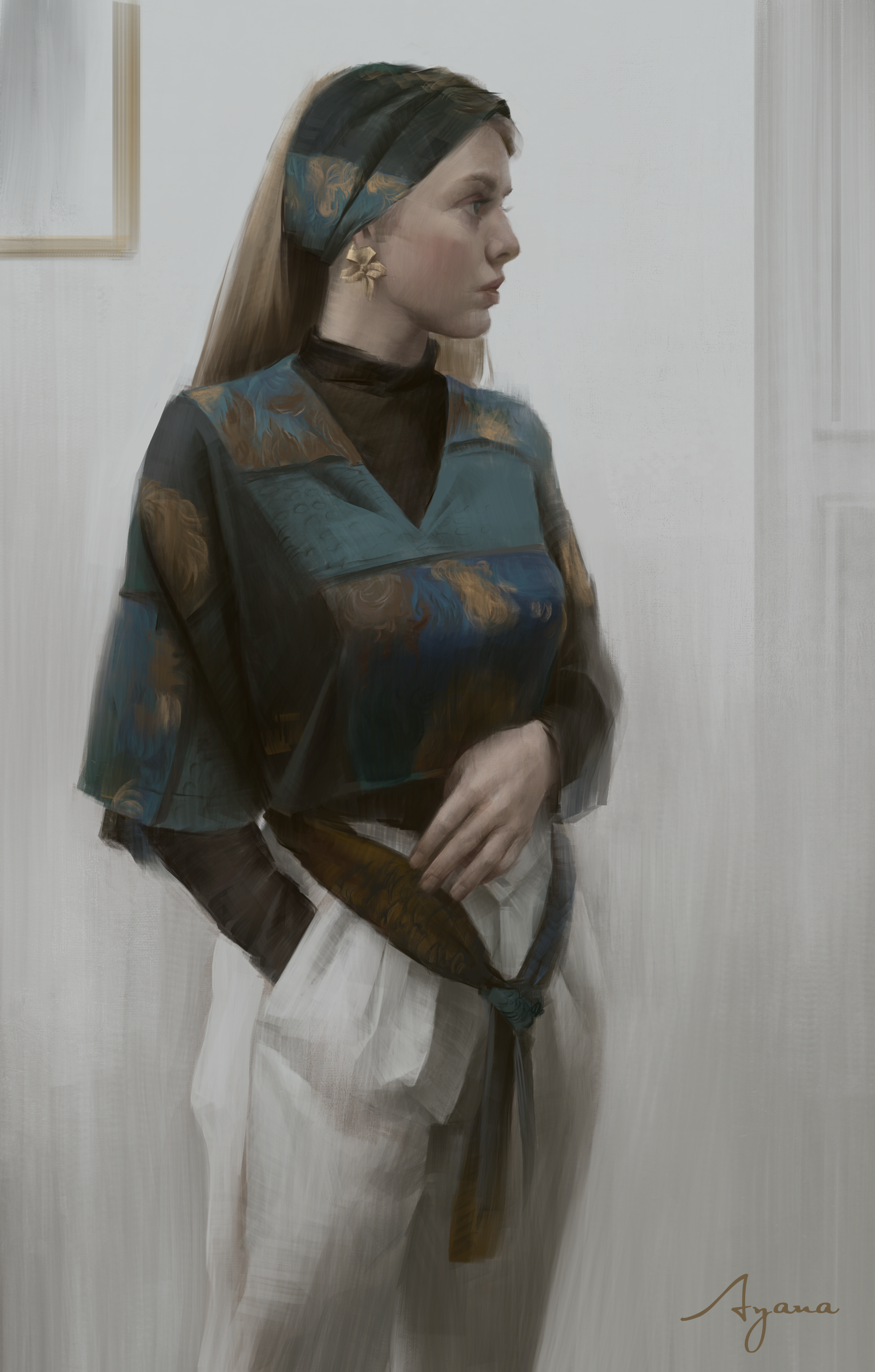 Портрет Анастасии — Изображение №1 — Иллюстрация, Графика на Dprofile