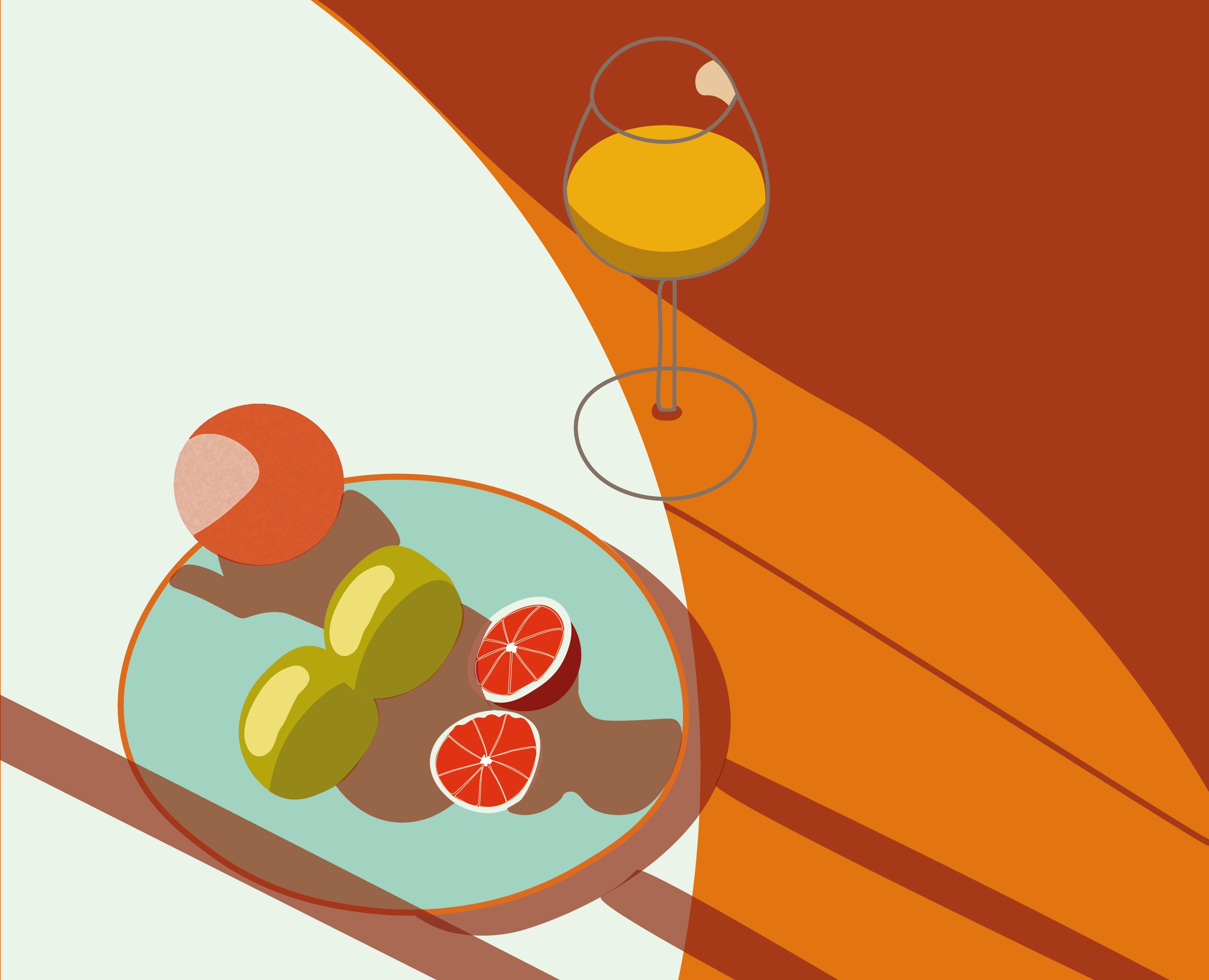 Food иллюстрация — Иллюстрация, Маркетинг на Dprofile