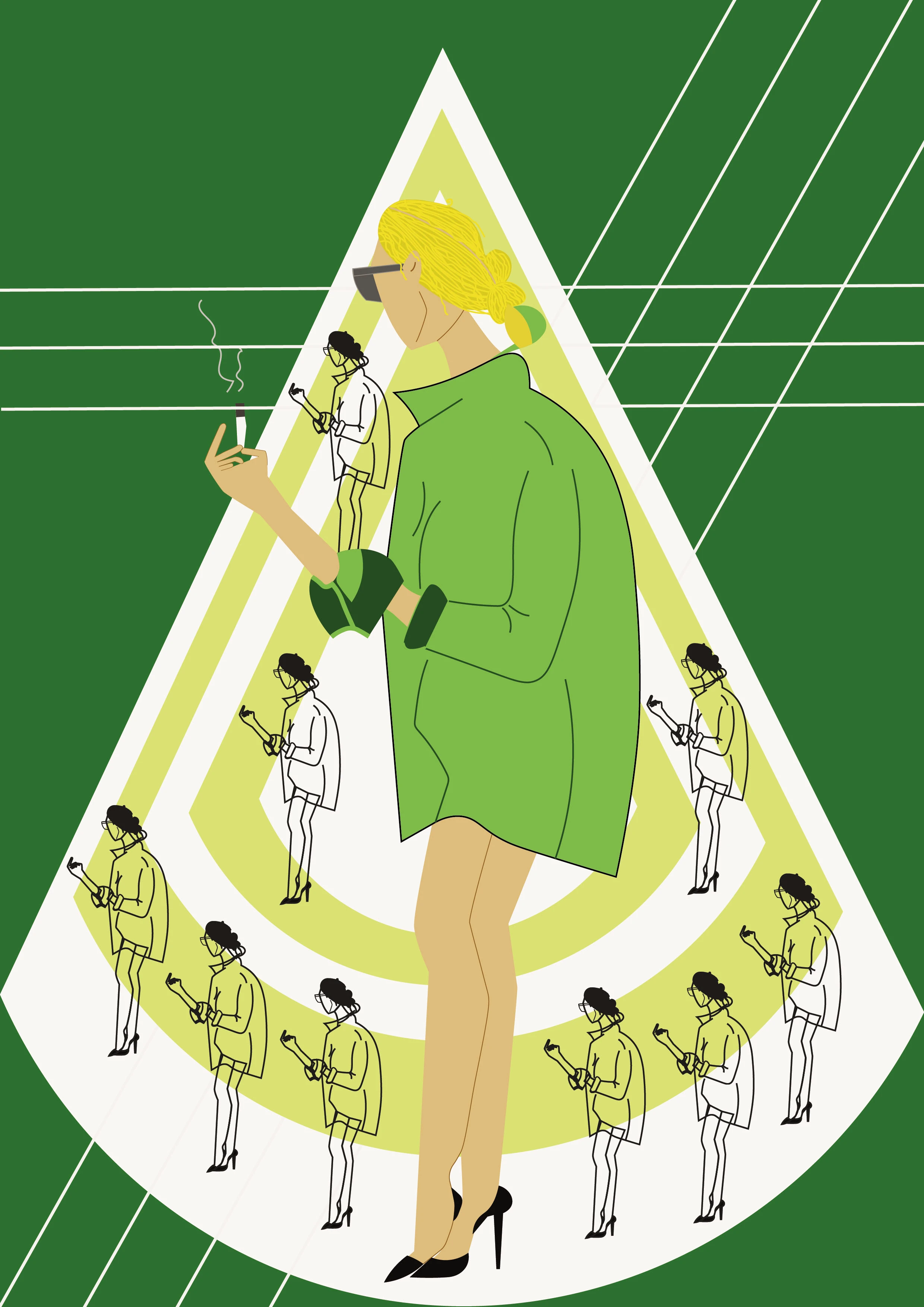 Для портфолио-ревью (журнал New Yorker) — Изображение №2 — Иллюстрация на Dprofile