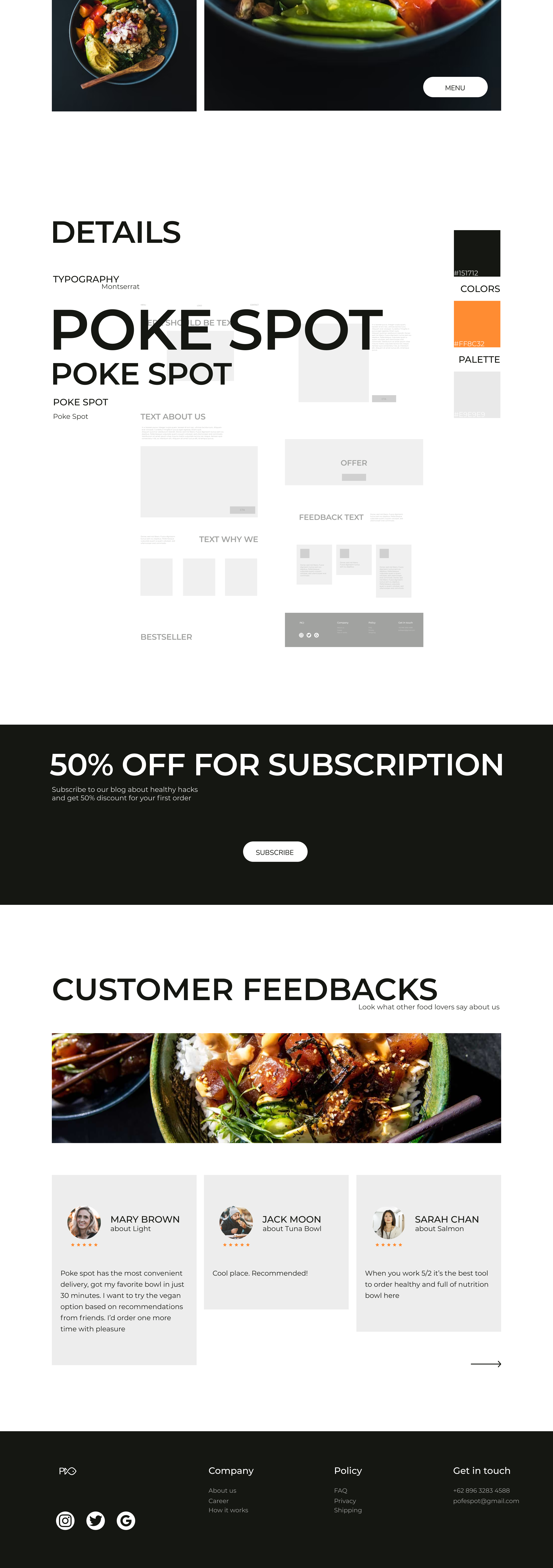 Poke Spot. concept — Изображение №2 — Брендинг, Интерфейсы на Dprofile