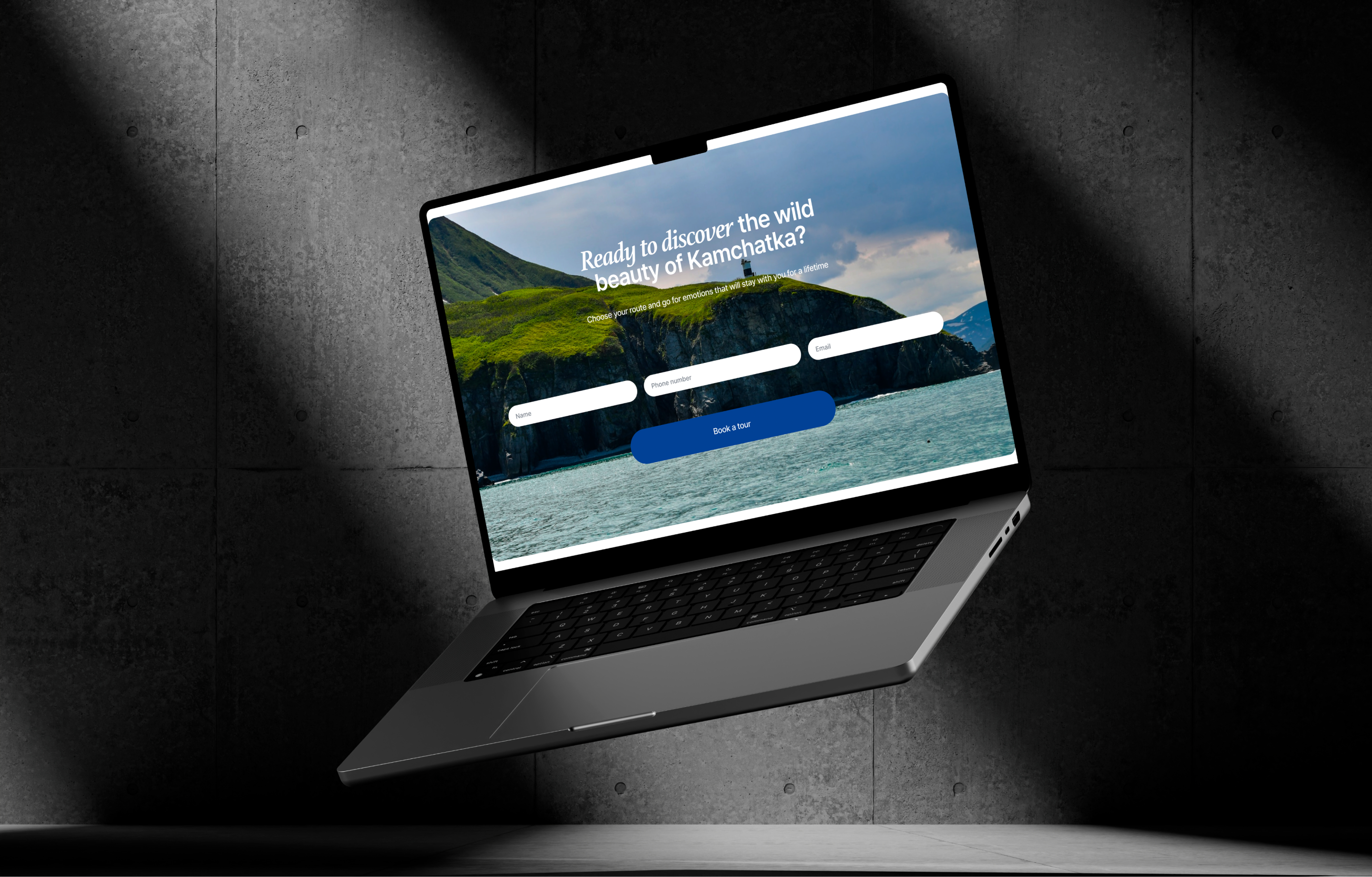 Landing page/Kamchatka guide — Изображение №13 — Интерфейсы на Dprofile