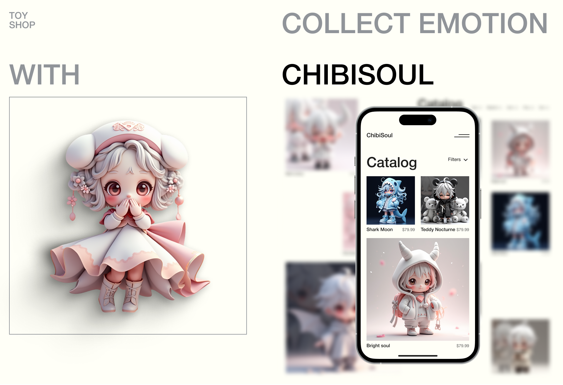 CHIBISOUL | E-COMMERCE — Изображение №1 — Интерфейсы, Брендинг на Dprofile