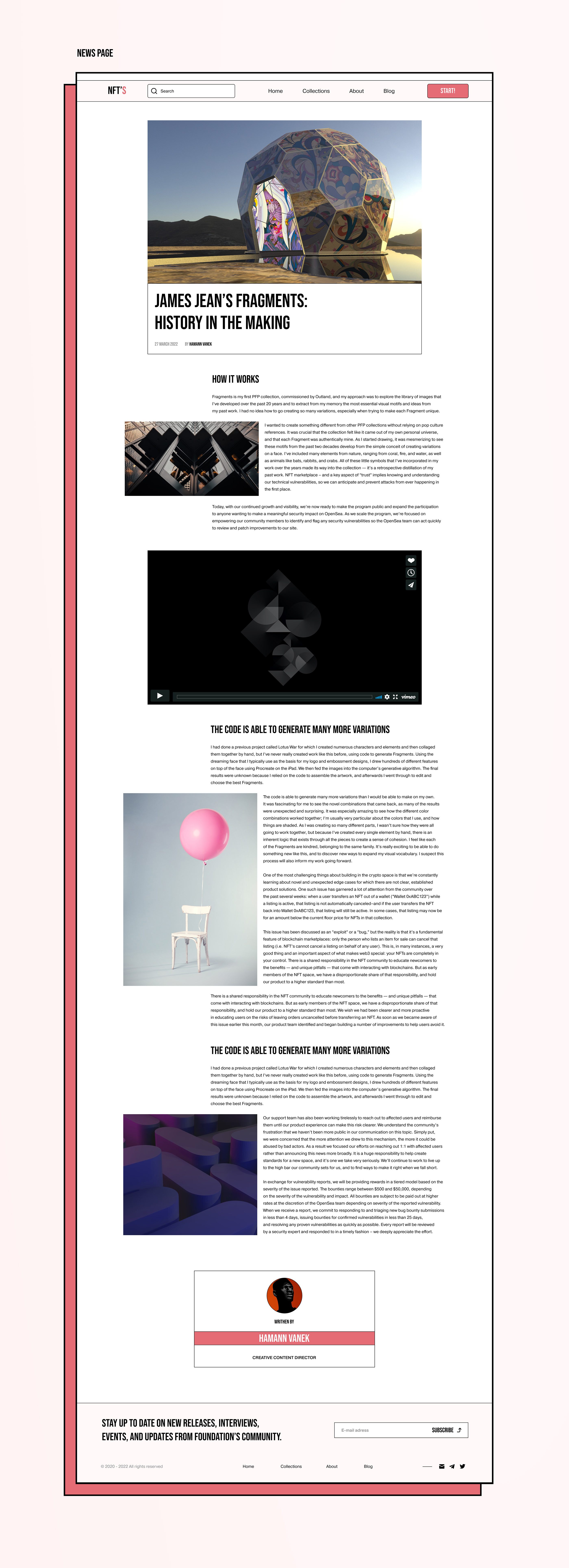 NFT Marketplace — Изображение №5 — Интерфейсы, Графика на Dprofile