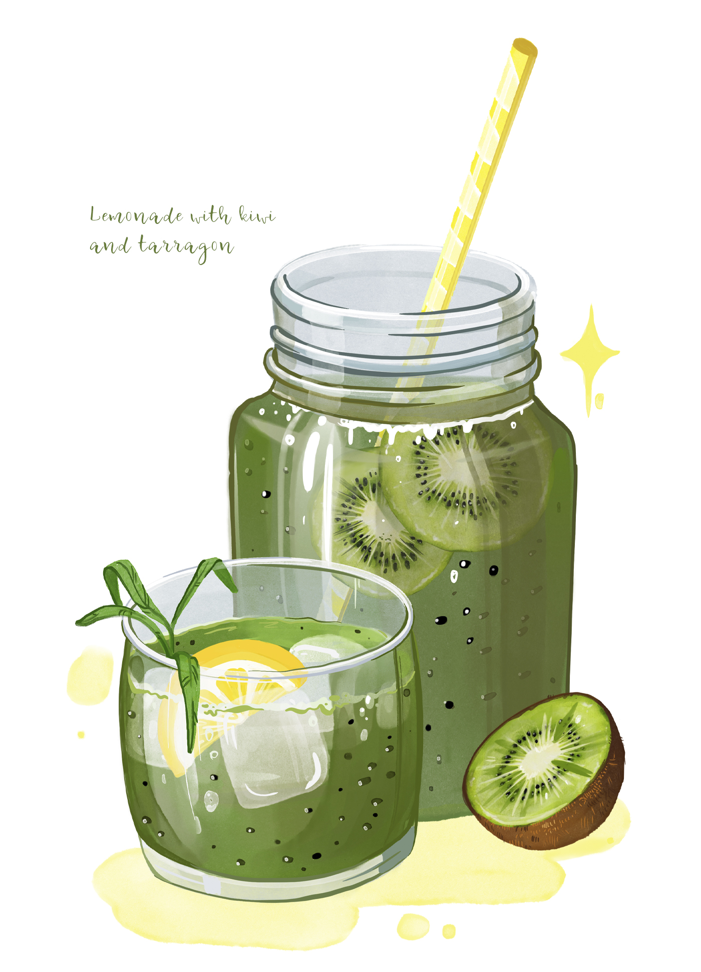 Лимонады для книги | Ивлев групп — Изображение №8 — Иллюстрация, Графика на Dprofile