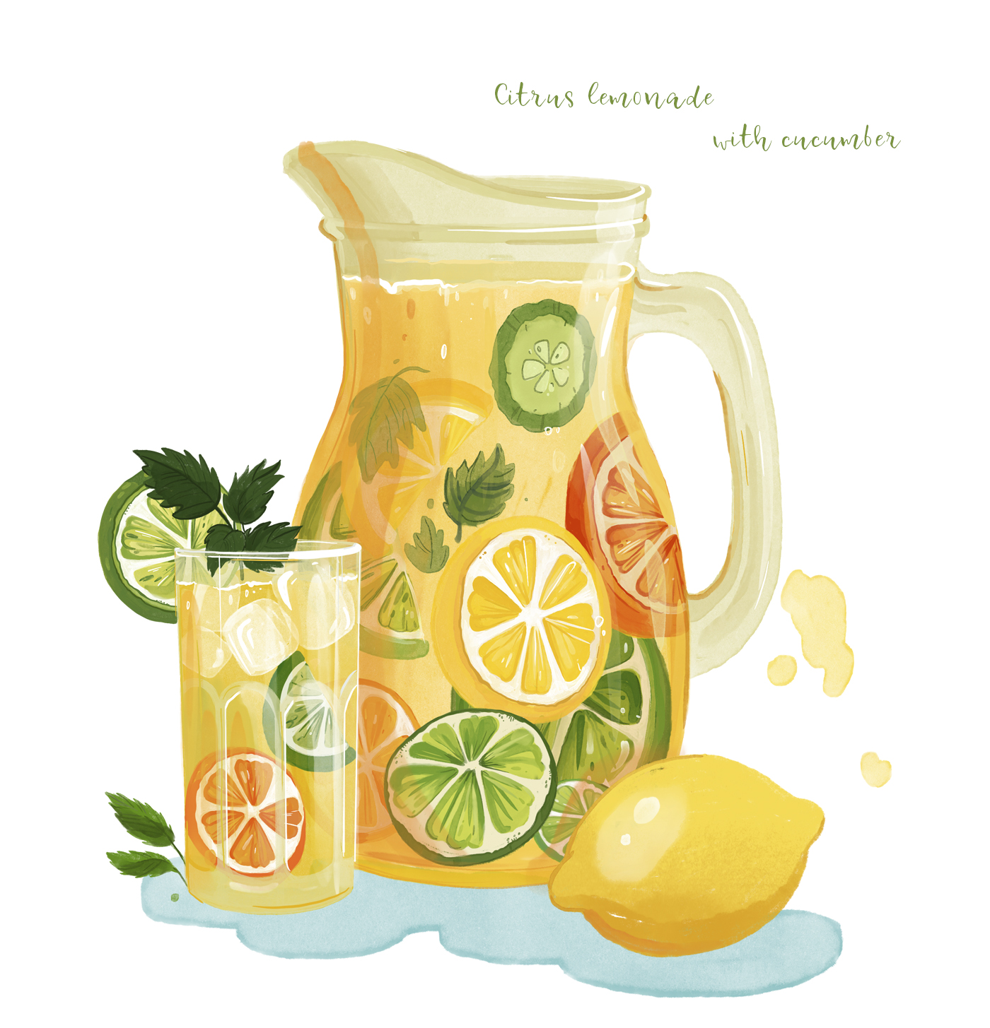 Лимонады для книги | Ивлев групп — Изображение №5 — Иллюстрация, Графика на Dprofile