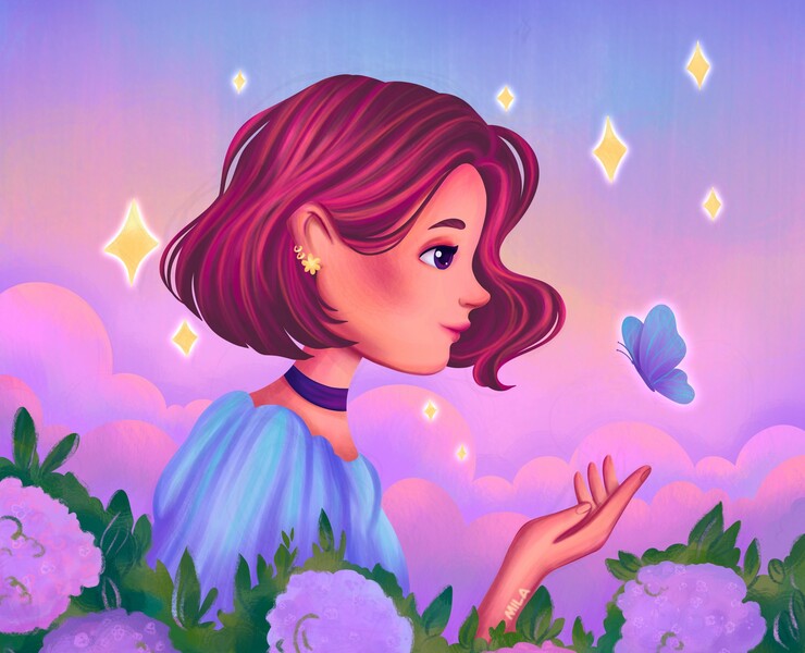 Draw this in your style 2023 — Иллюстрация, Графика на Dprofile