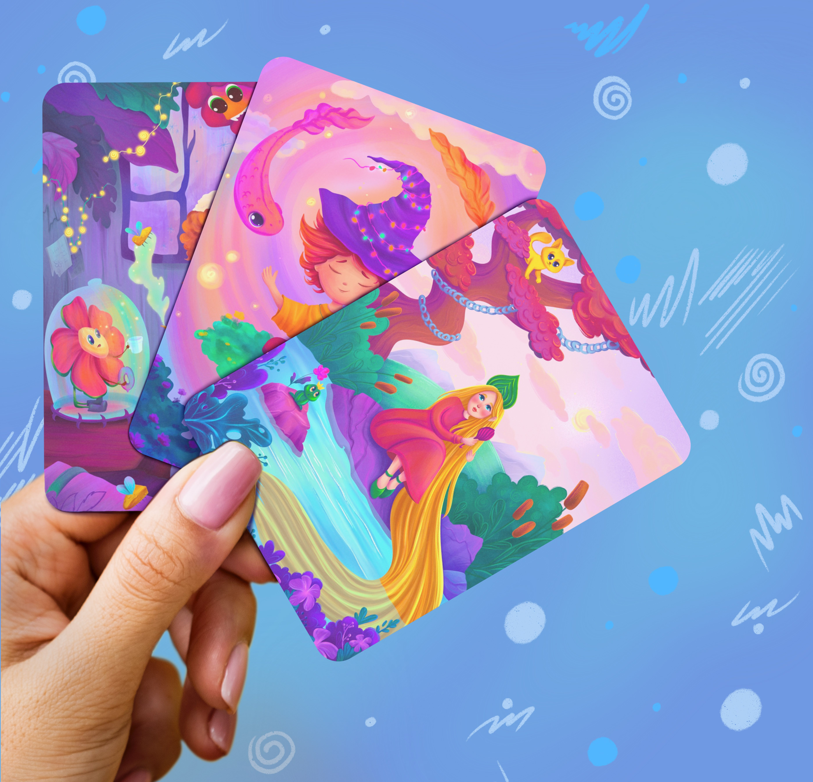 Illustrations for cards — Изображение №9 — Брендинг, Иллюстрация на Dprofile