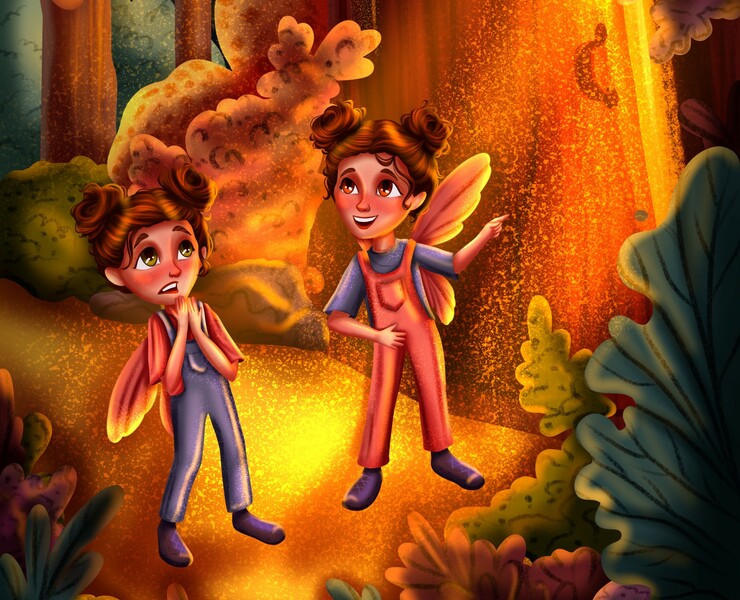 Fairies — Брендинг, Иллюстрация на Dprofile