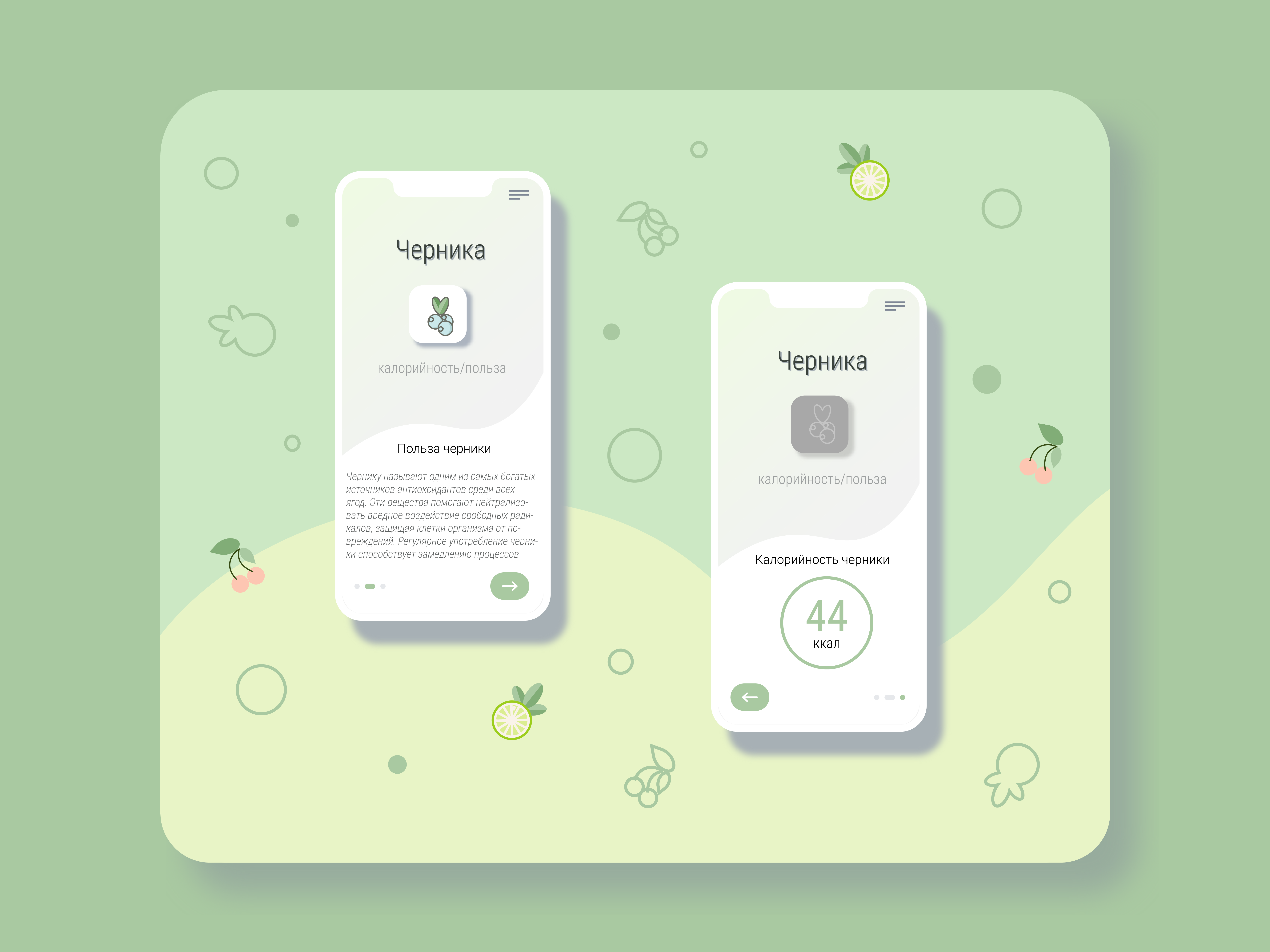 12 иконок для приложения полезного питания — Изображение №4 — Интерфейсы, Иллюстрация на Dprofile