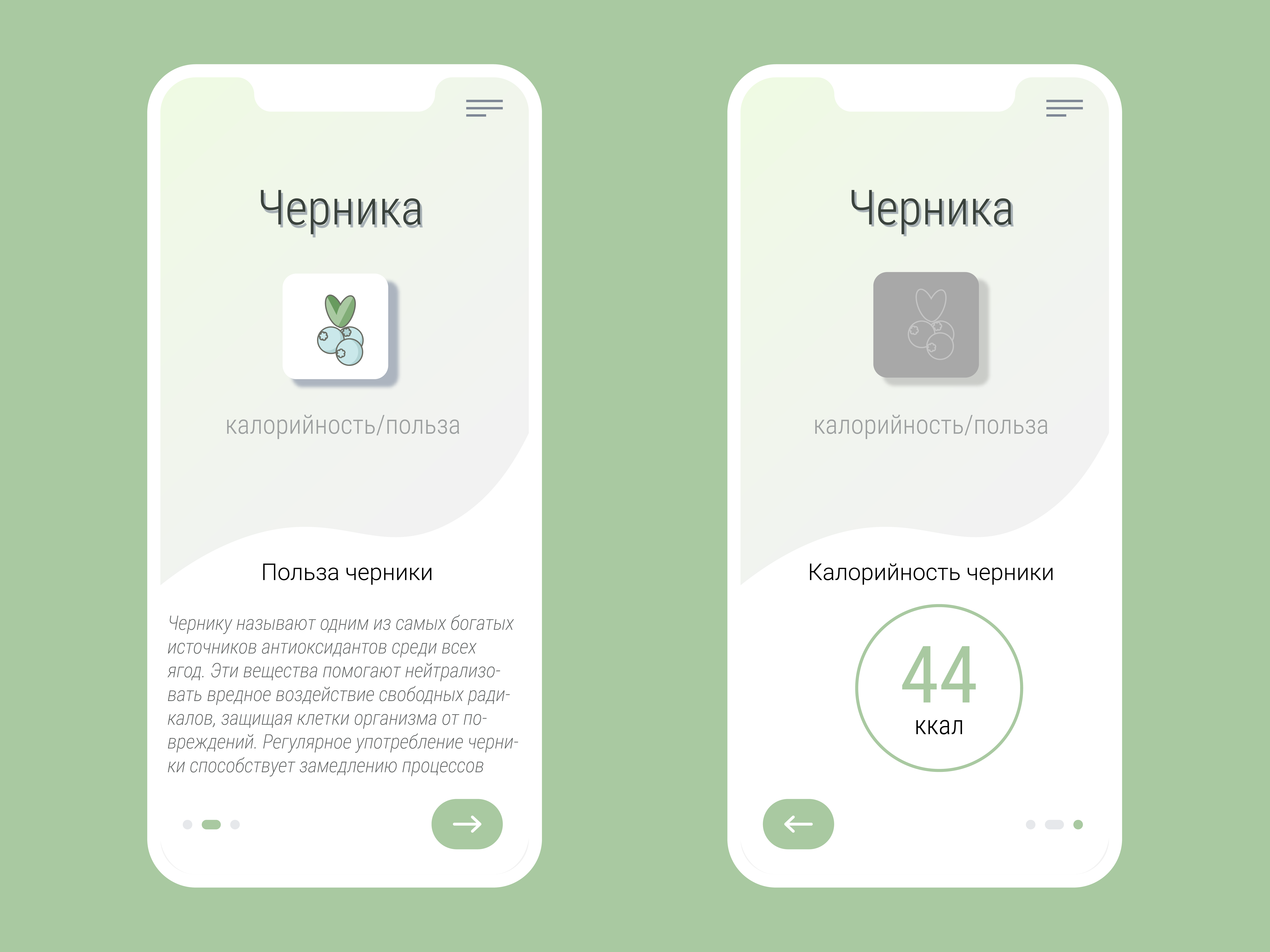 12 иконок для приложения полезного питания — Изображение №3 — Интерфейсы, Иллюстрация на Dprofile