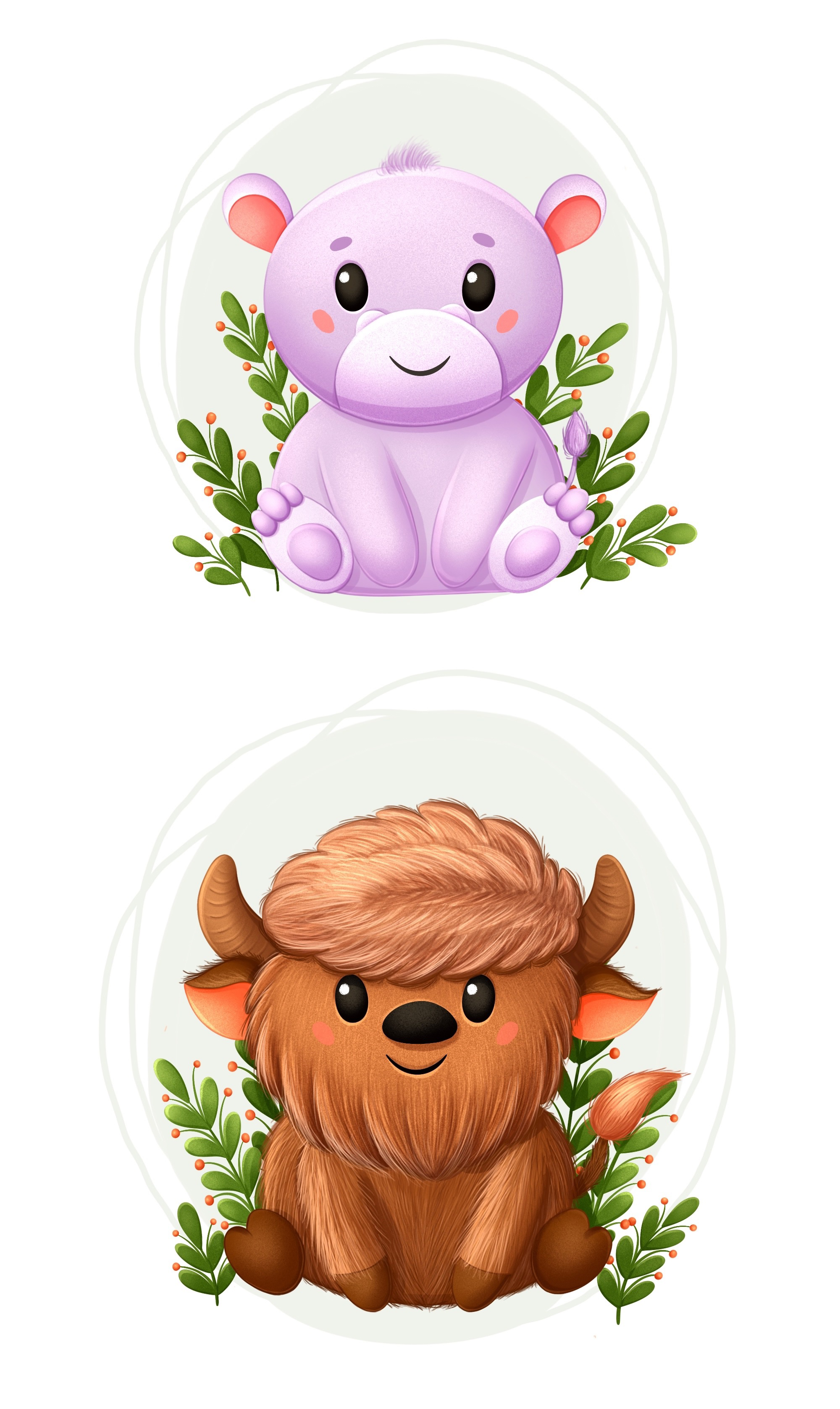 Персонажи животных. Детская иллюстрация. — Изображение №5 — Иллюстрация на Dprofile