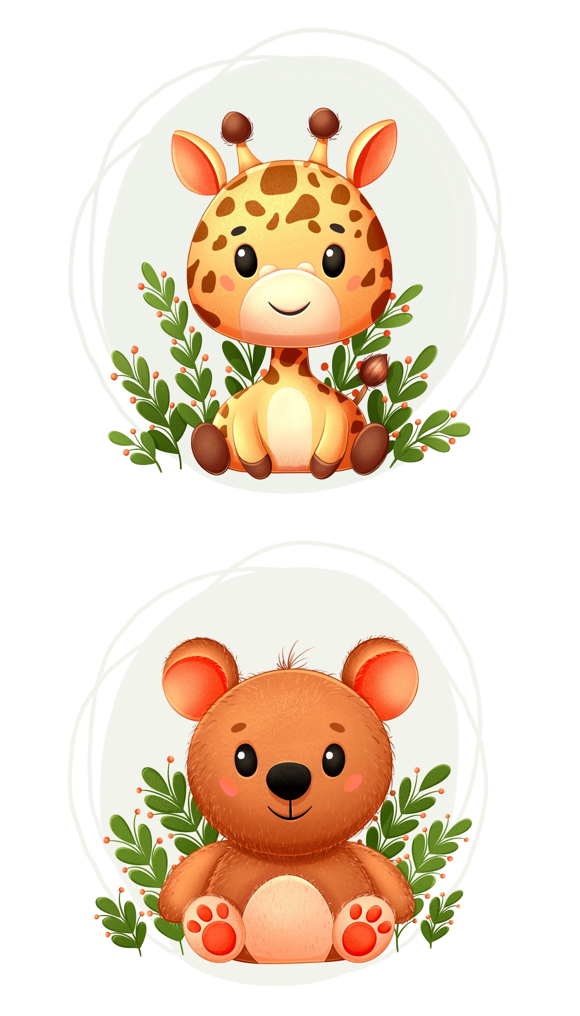 Персонажи животных. Детская иллюстрация. — Изображение №3 — Иллюстрация на Dprofile