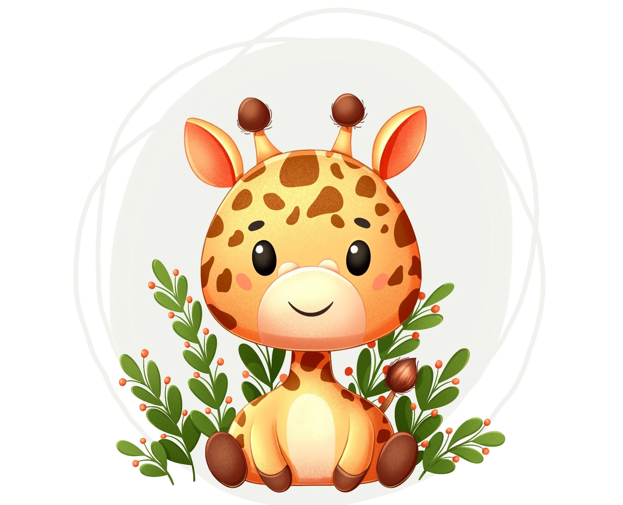 Персонажи животных. Детская иллюстрация. — Иллюстрация на Dprofile