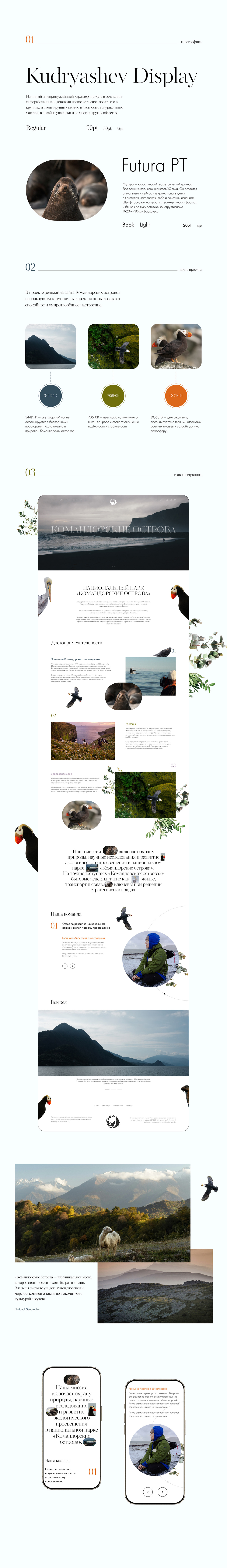 web ux/ui redesign Commander Islands — Изображение №2 — Интерфейсы на Dprofile