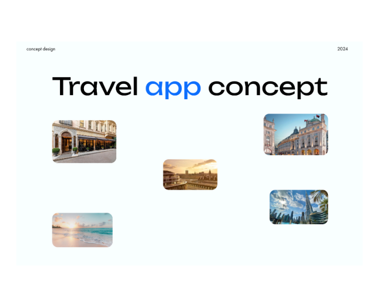 Travel app concept mobile — Интерфейсы на Dprofile
