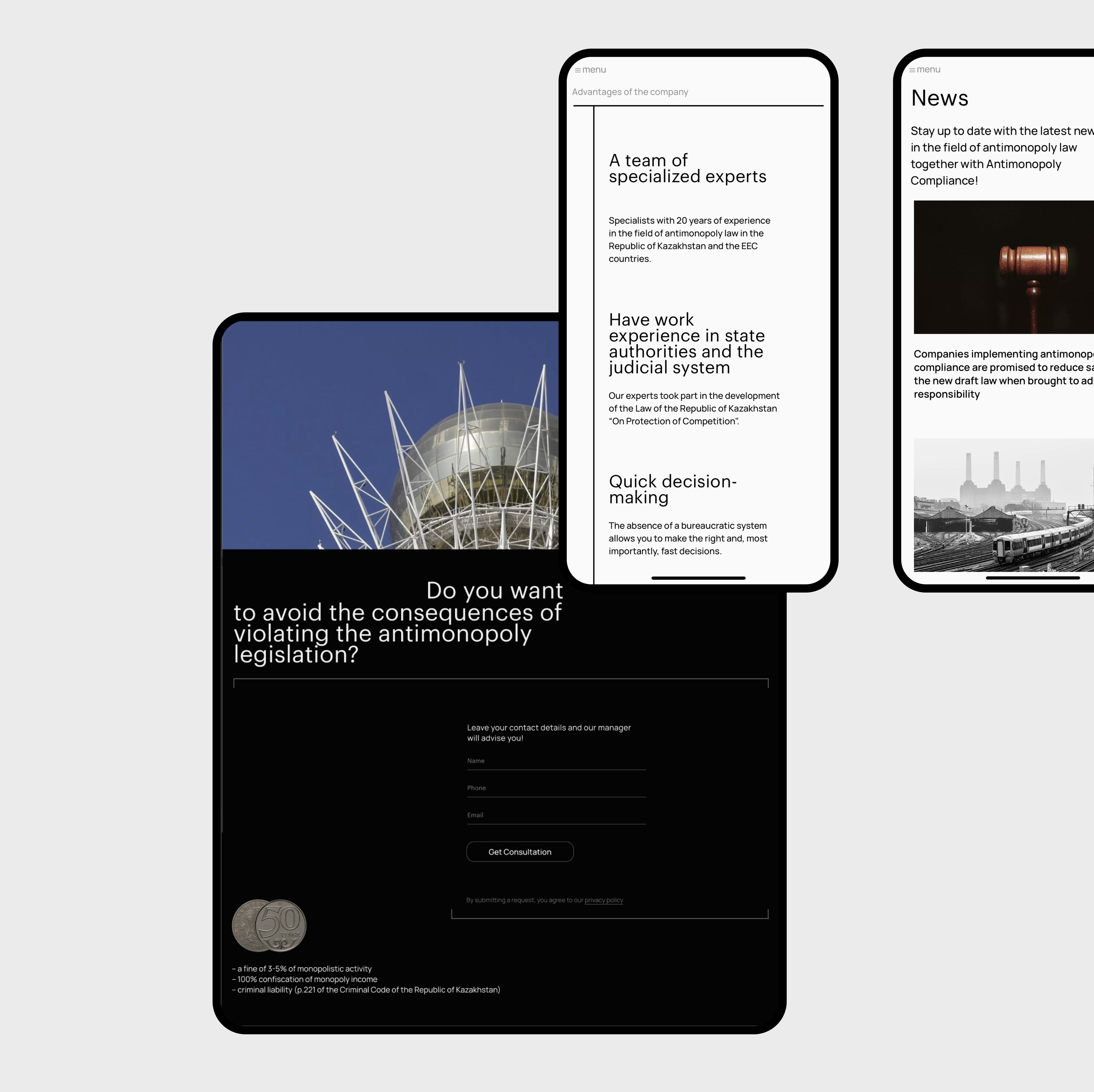 Antimonopoly Compliance — Изображение №21 — Графика, Интерфейсы на Dprofile