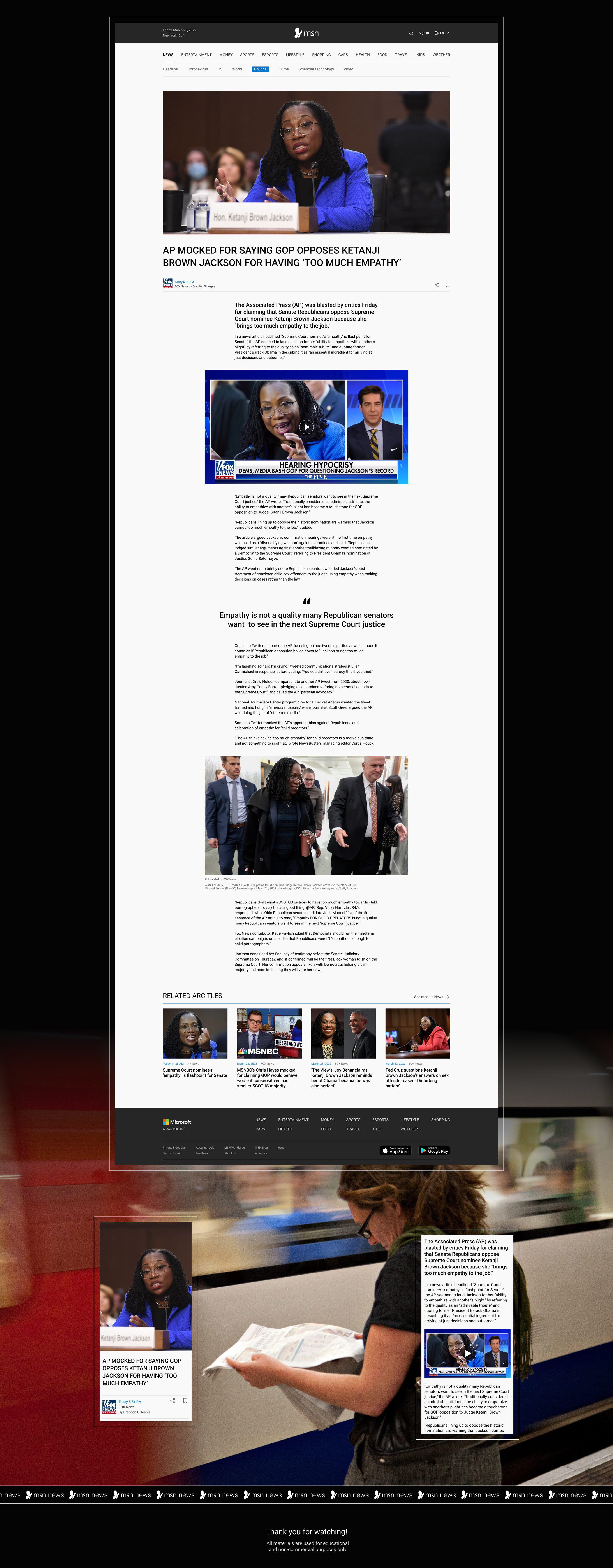 MSN News - Website redesign concept — Изображение №4 — Интерфейсы на Dprofile