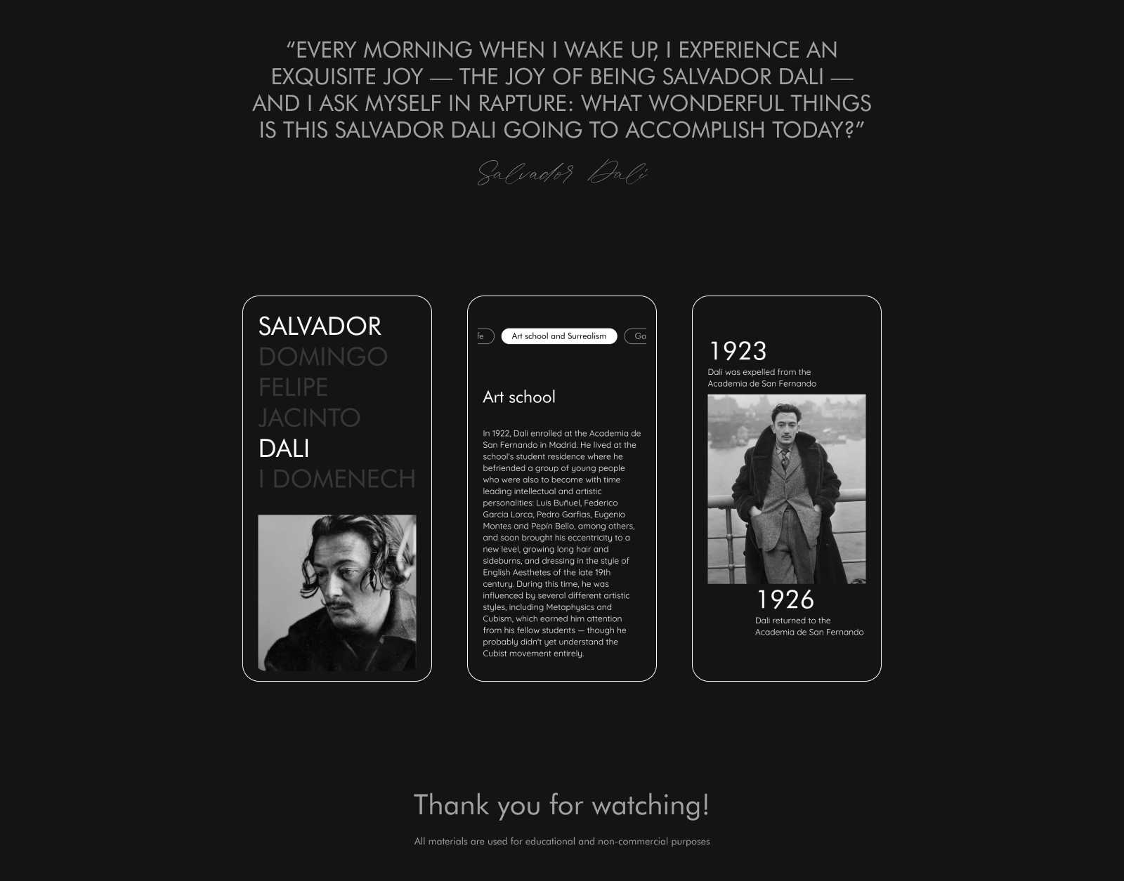 Salvador Dali Theatre-Museum – Website redesign concept — Изображение №6 — Интерфейсы на Dprofile