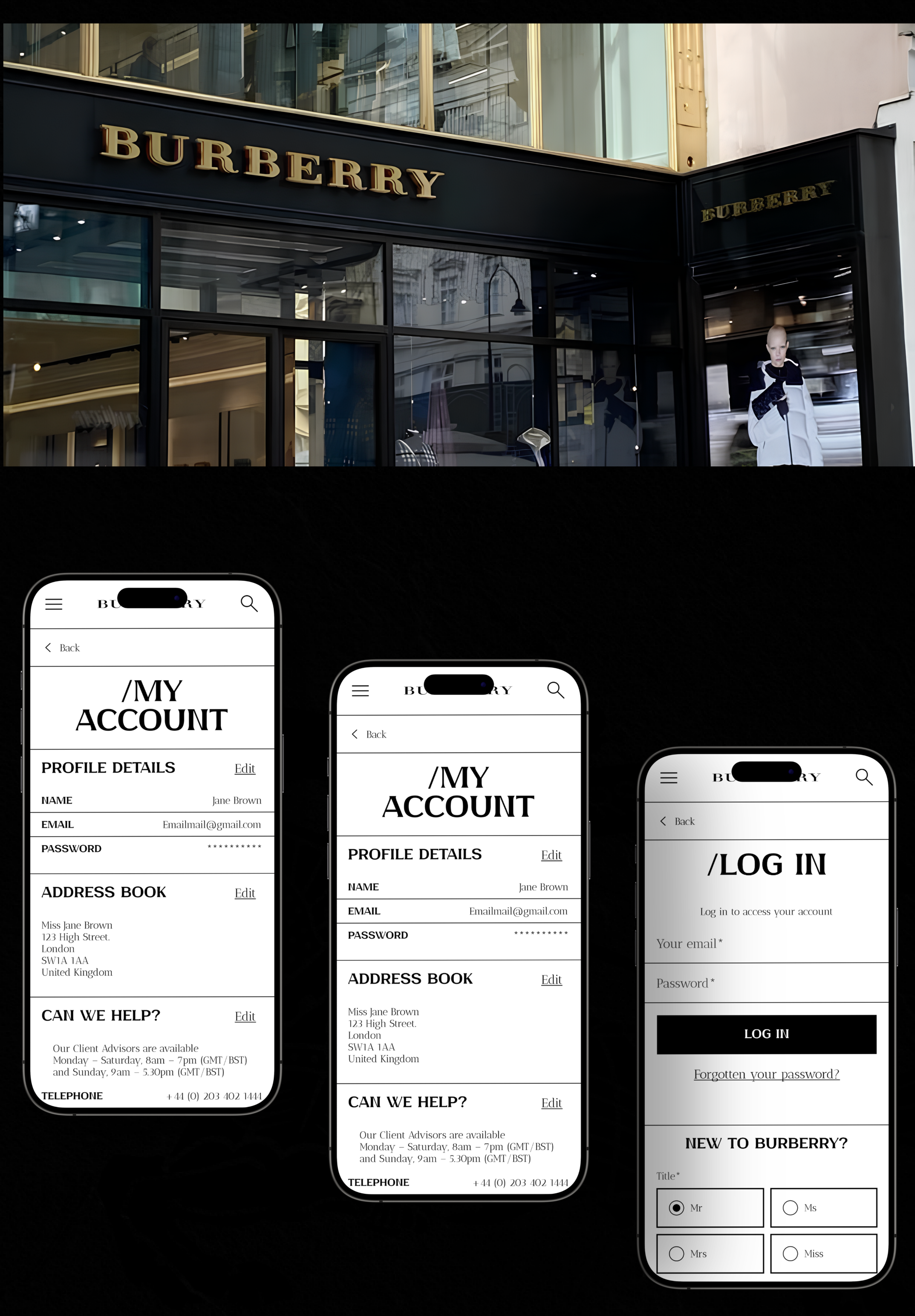 E-COMMERCE / WEB-DESIGN / ONLINE-STORE / BURBERRY — Изображение №10 — Интерфейсы на Dprofile