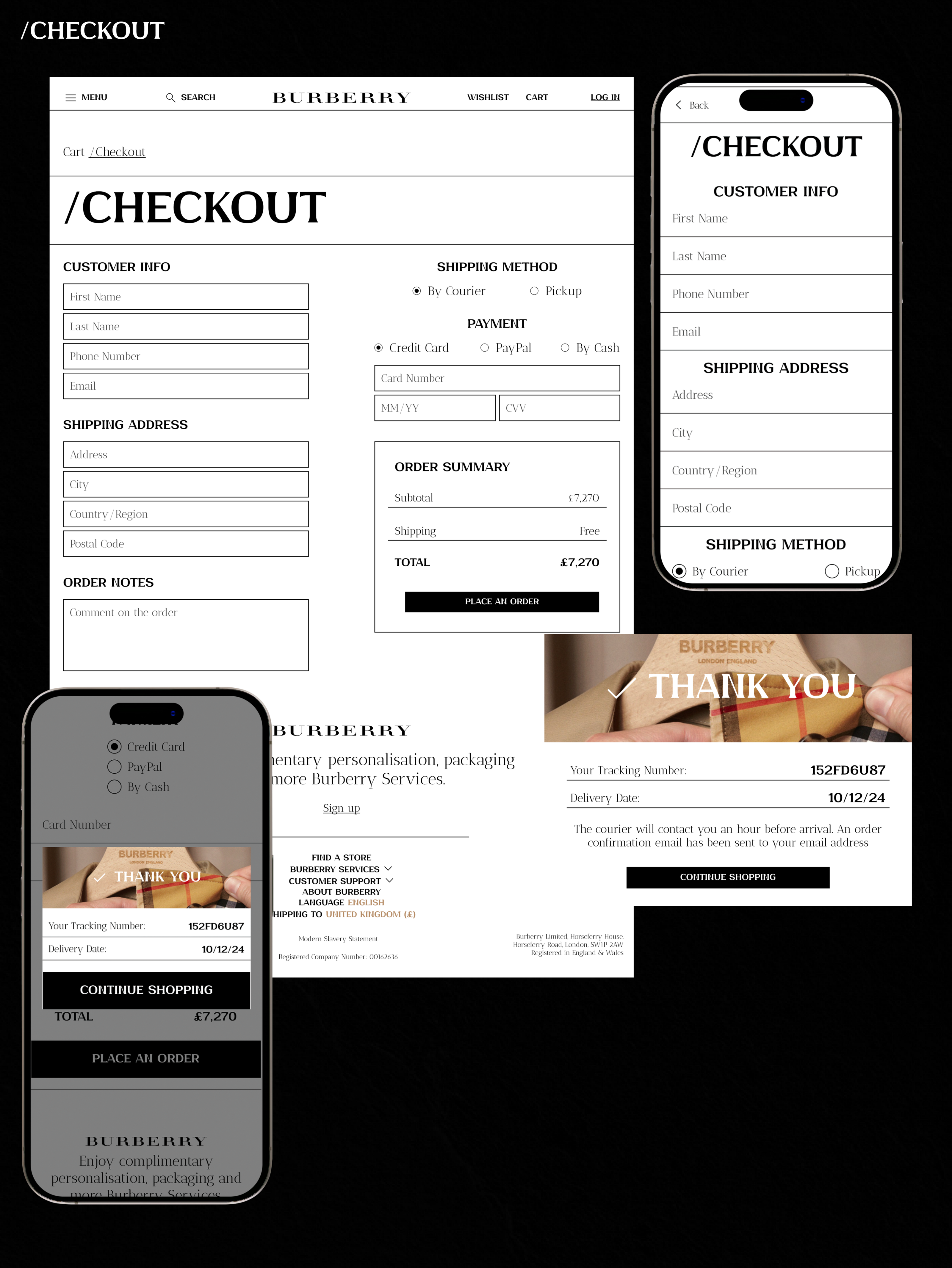 E-COMMERCE / WEB-DESIGN / ONLINE-STORE / BURBERRY — Изображение №8 — Интерфейсы на Dprofile