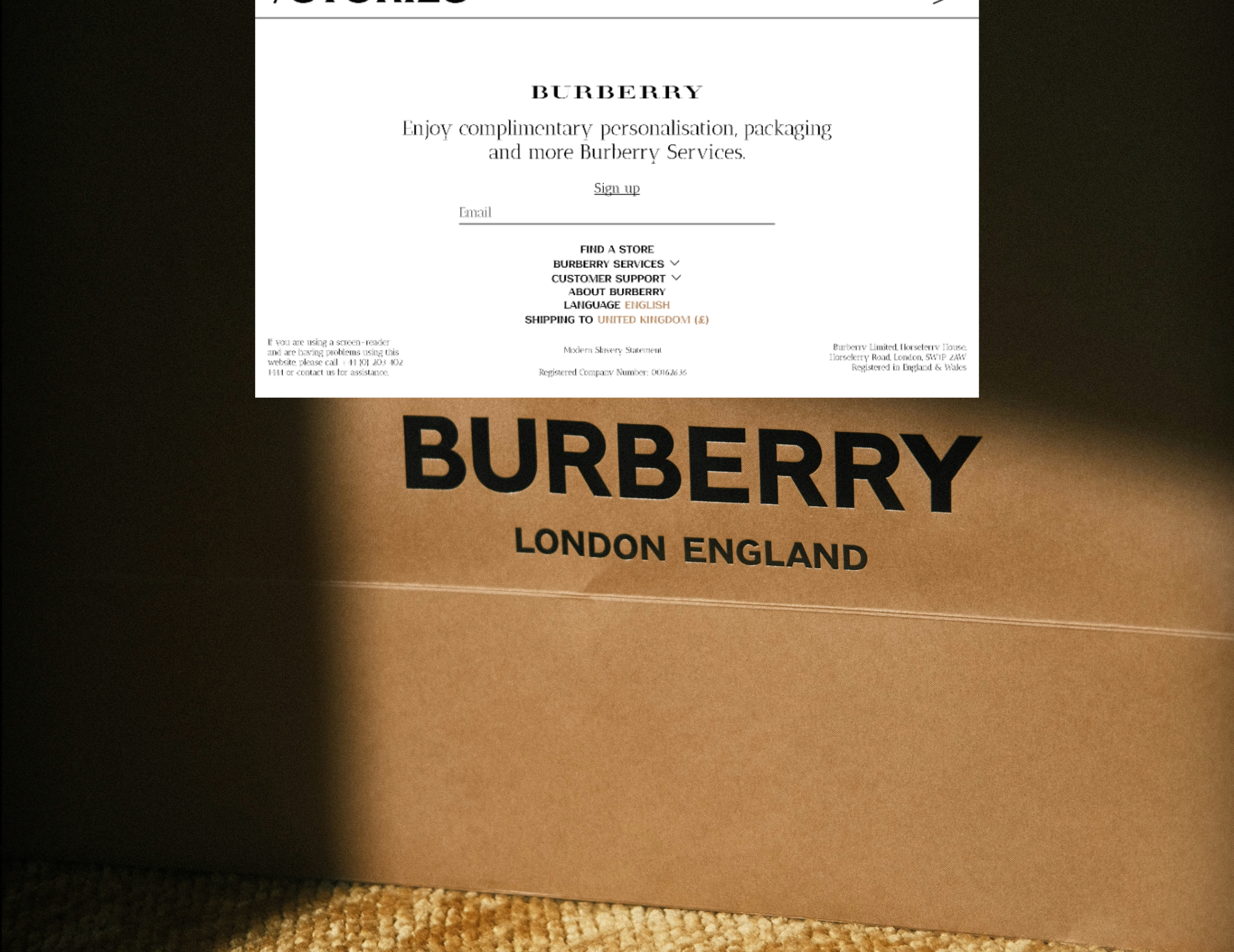 E-COMMERCE / WEB-DESIGN / ONLINE-STORE / BURBERRY — Изображение №4 — Интерфейсы на Dprofile