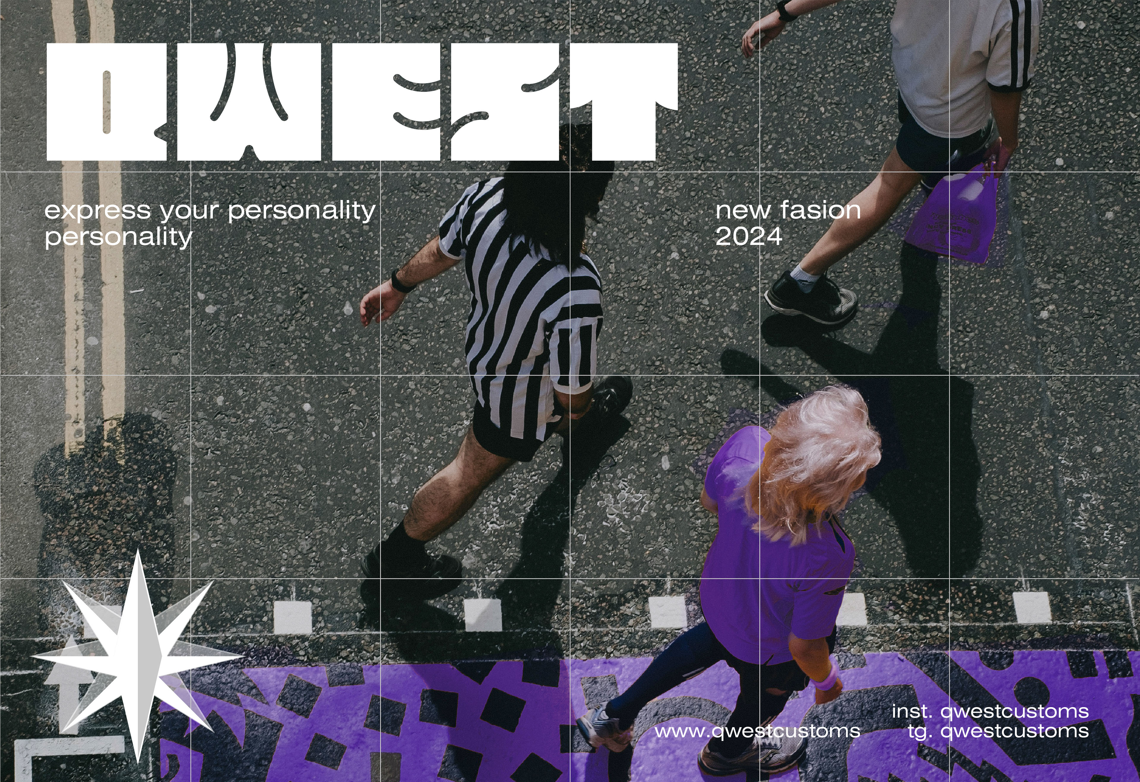 QWEST CUSTOM / Identity for a clothing brand — Изображение №9 — Брендинг на Dprofile