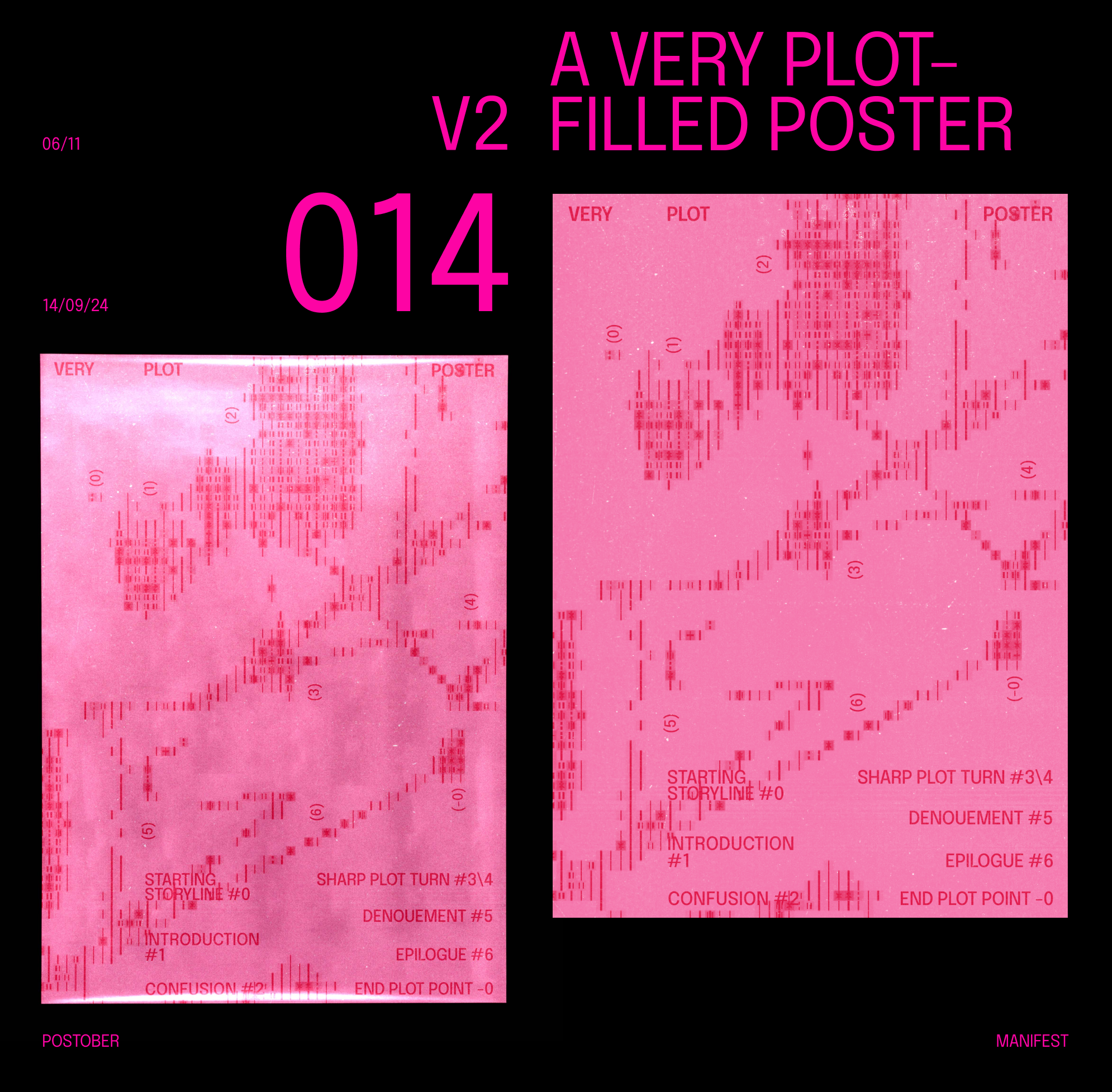 POSTER COLLECTION / OCTOBER2024 — Изображение №7 — Графика на Dprofile