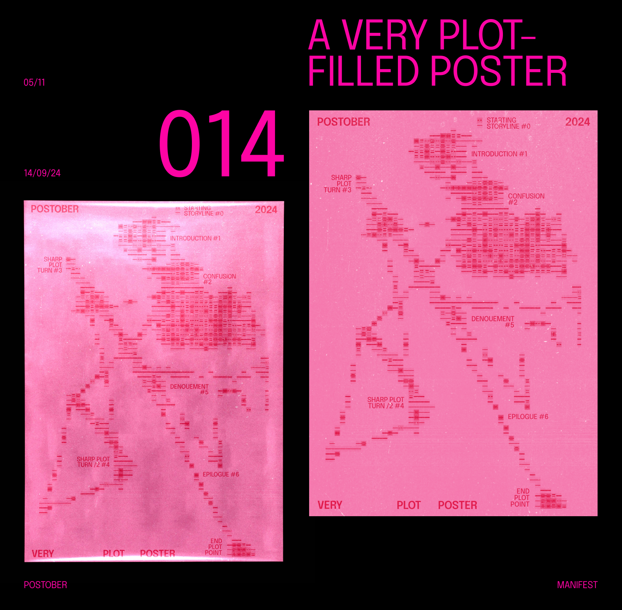 POSTER COLLECTION / OCTOBER2024 — Изображение №6 — Графика на Dprofile
