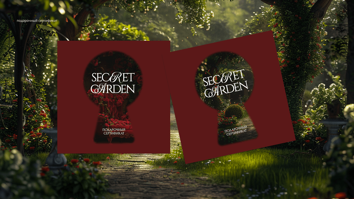 Secret Garden: фирменный стиль для цветочного бутика — Изображение №14 — Брендинг на Dprofile