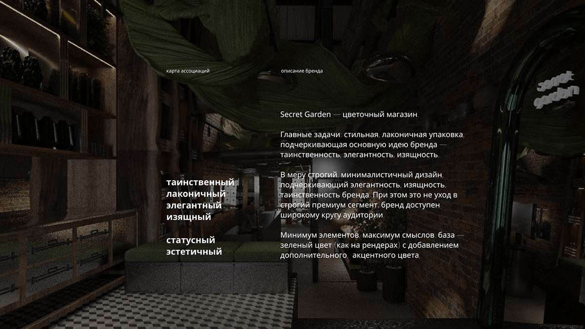 Secret Garden: фирменный стиль для цветочного бутика — Изображение №2 — Брендинг на Dprofile