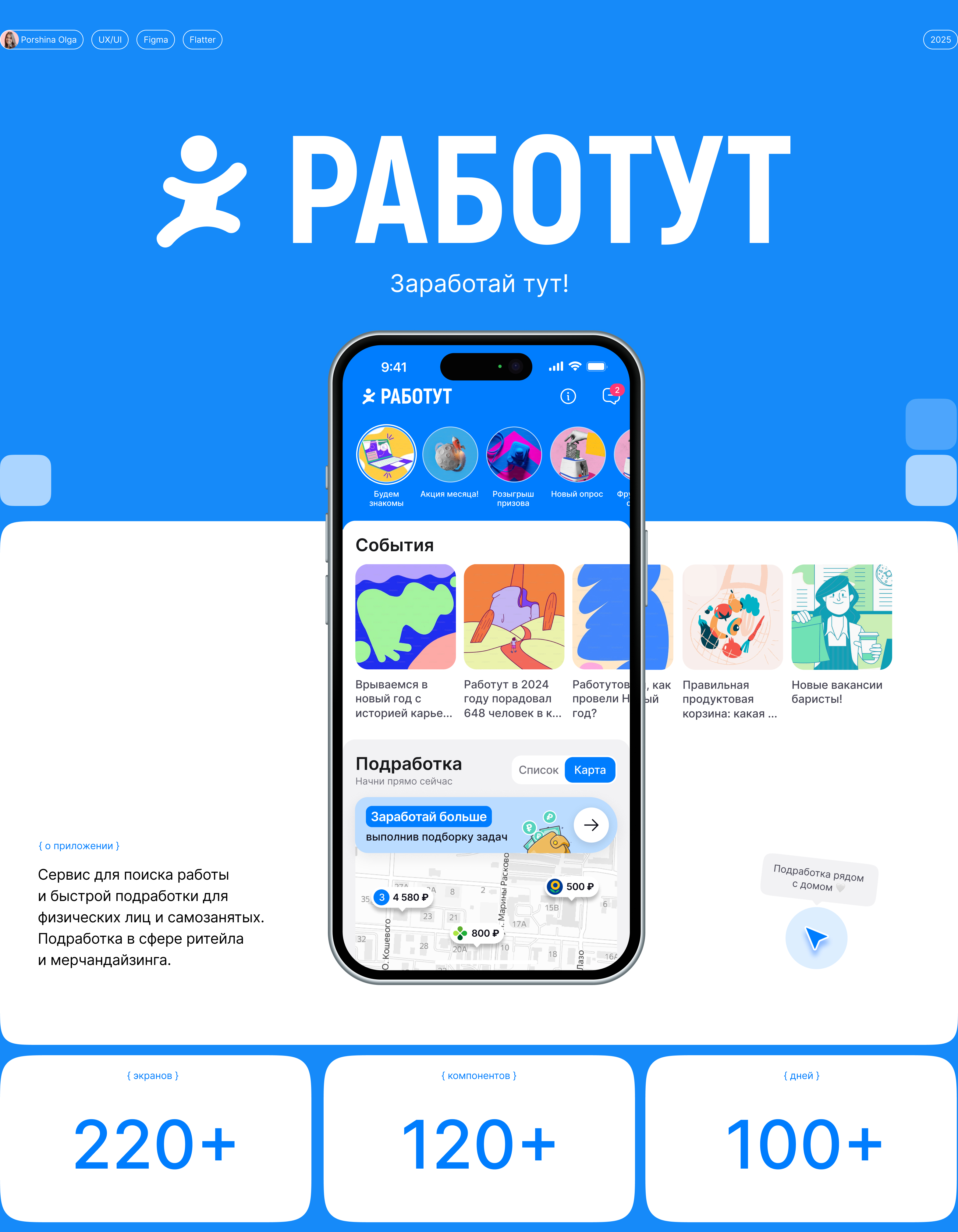 Mobile app |Сервис по поиску работы — Изображение №1 — Интерфейсы на Dprofile
